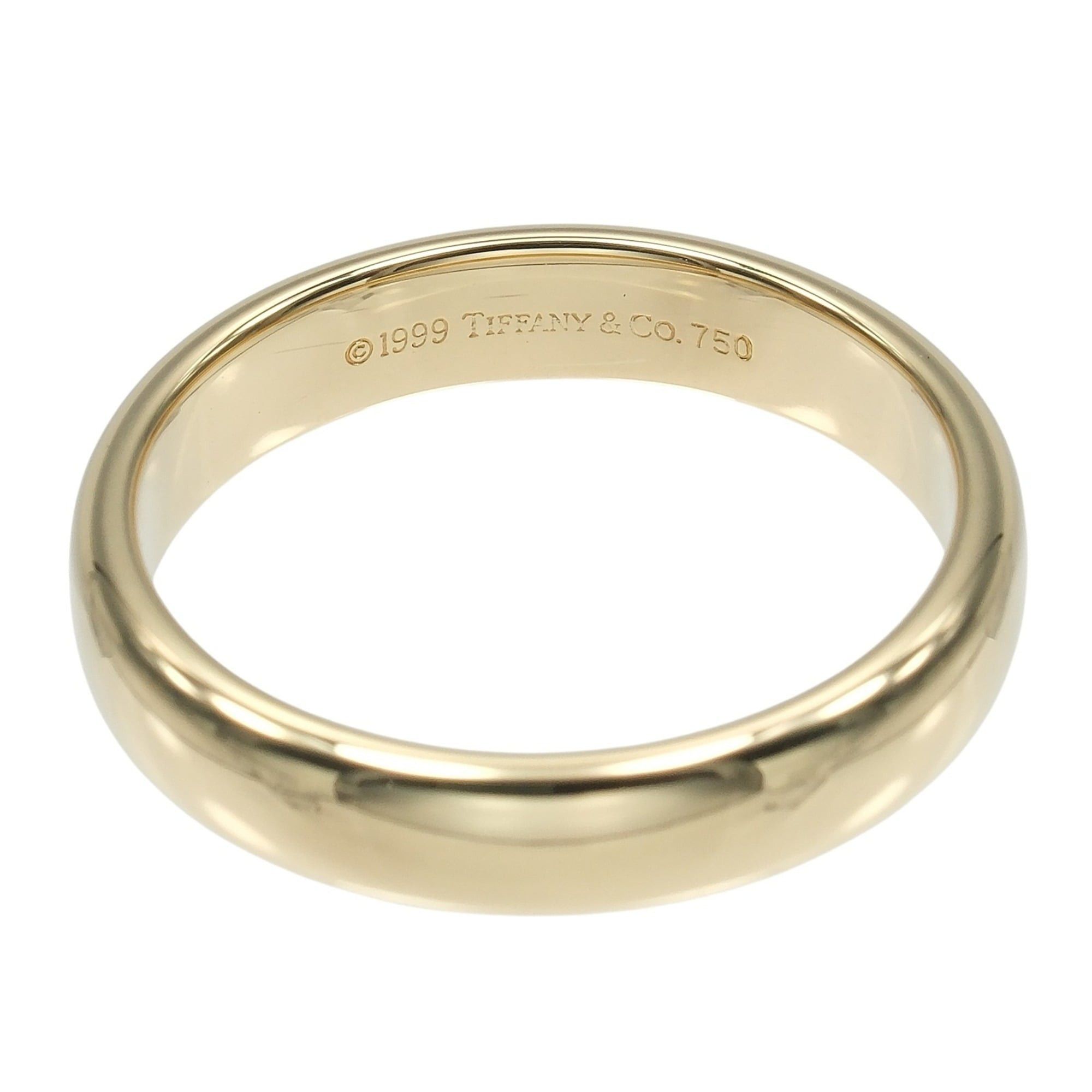 Tiffany & Co. Tiffany & Co. Forever Classic Band Ring, Size 17.5, 4.5mm band, 18K Yellow Gold, Approx. 6.38g. Size ONE SIZE - 4 Thumbnail