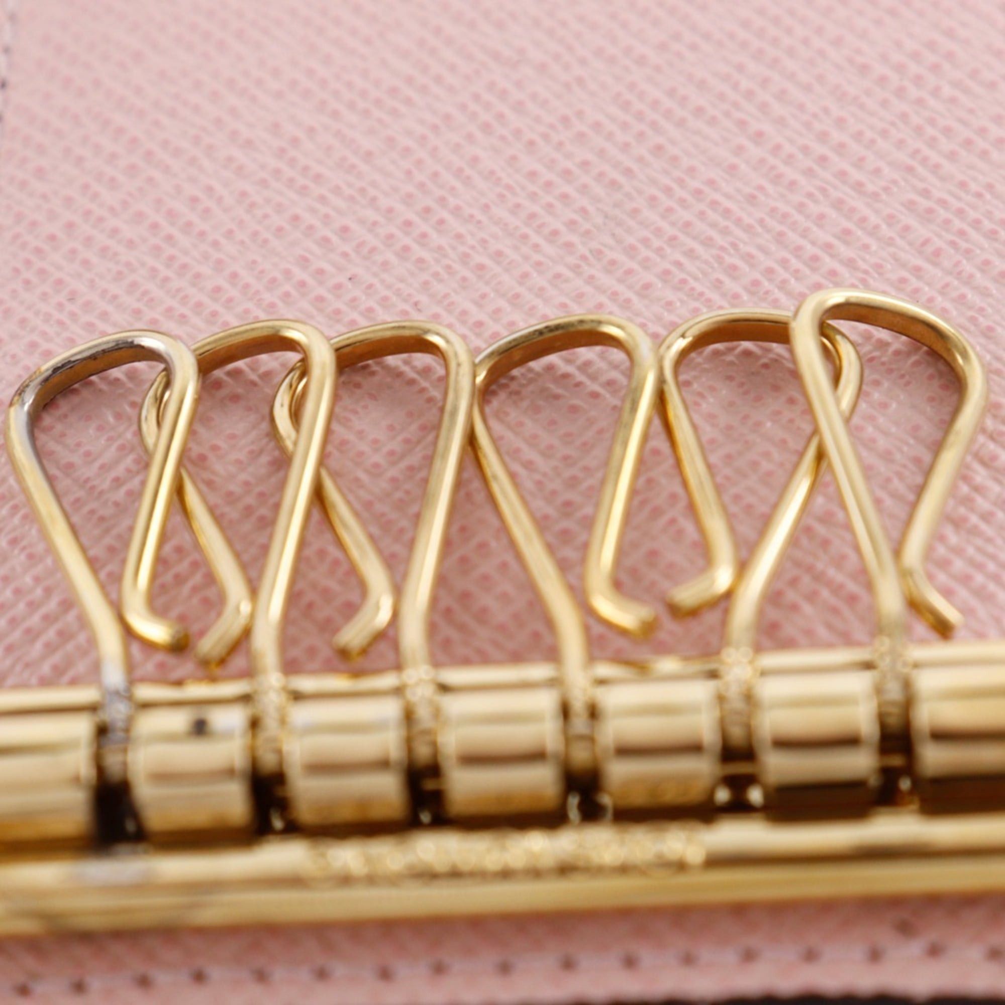 Louis Vuitton Louis Vuitton Multicles 6 Key Case N41624 Damier Canvas Rose Ballerine 2018 Brown CT4108 Snap Button Women's Size ONE SIZE - 9 Thumbnail