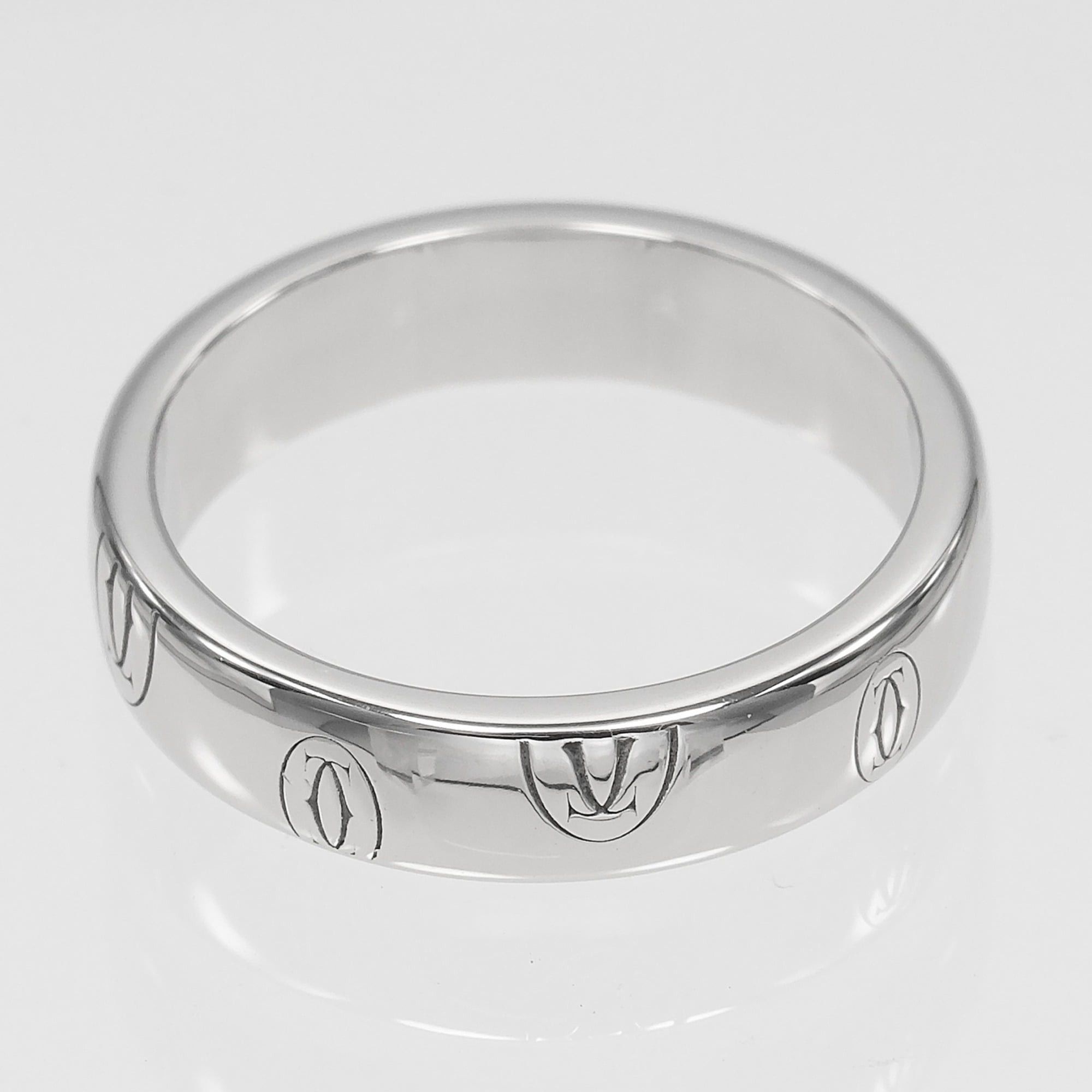 Cartier Cartier Happy Birthday Ring, Size 7, Platinum 950, Approx. 5.55g Size ONE SIZE - 7 Thumbnail