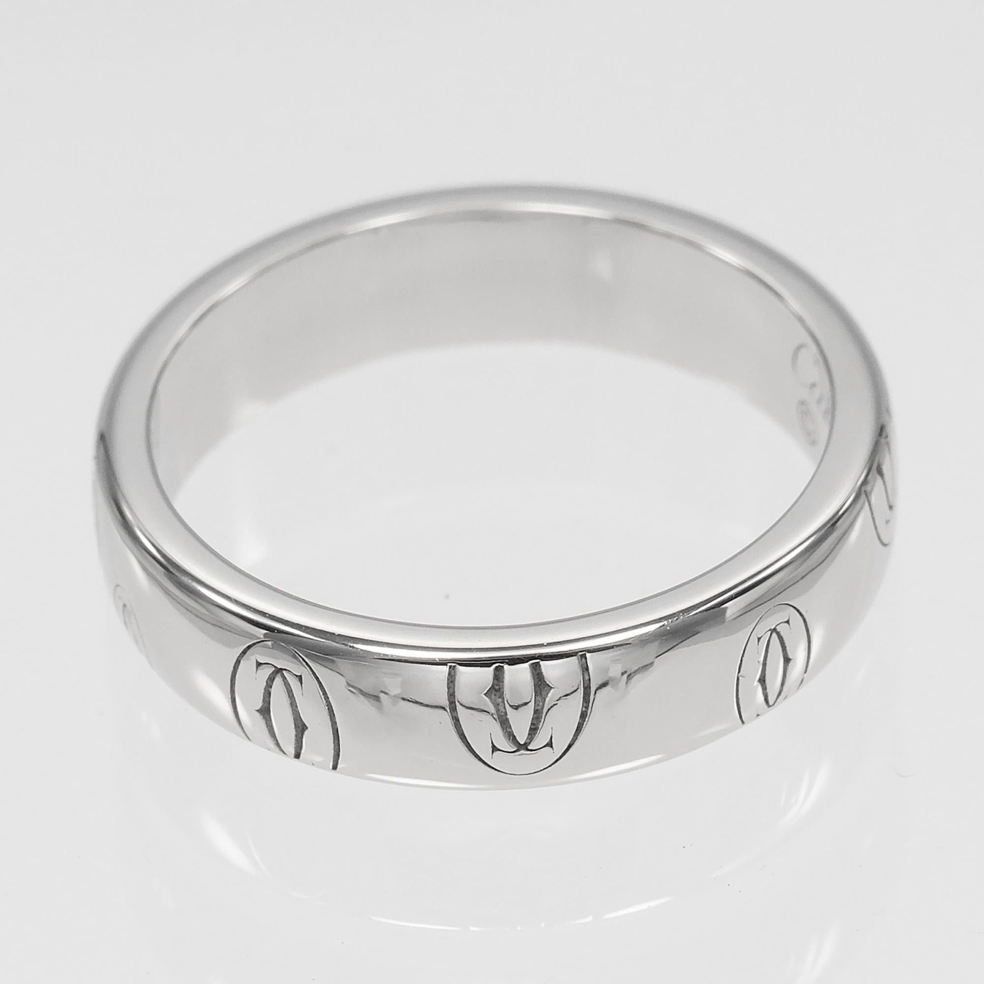 Cartier Cartier Happy Birthday Ring, Size 7, Platinum 950, Approx. 5.55g Size ONE SIZE - 5 Thumbnail