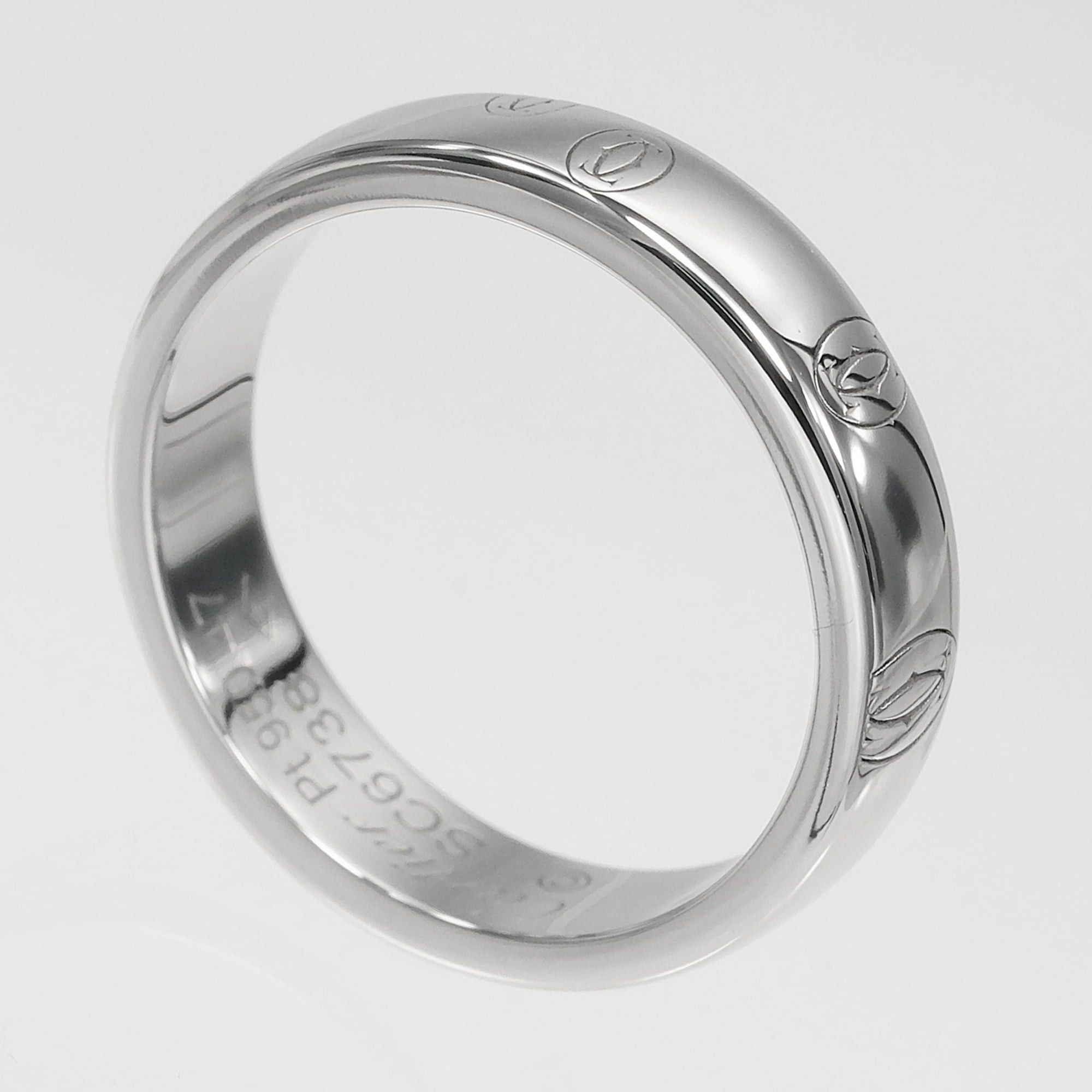 Cartier Cartier Happy Birthday Ring, Size 7, Platinum 950, Approx. 5.55g Size ONE SIZE - 3 Thumbnail