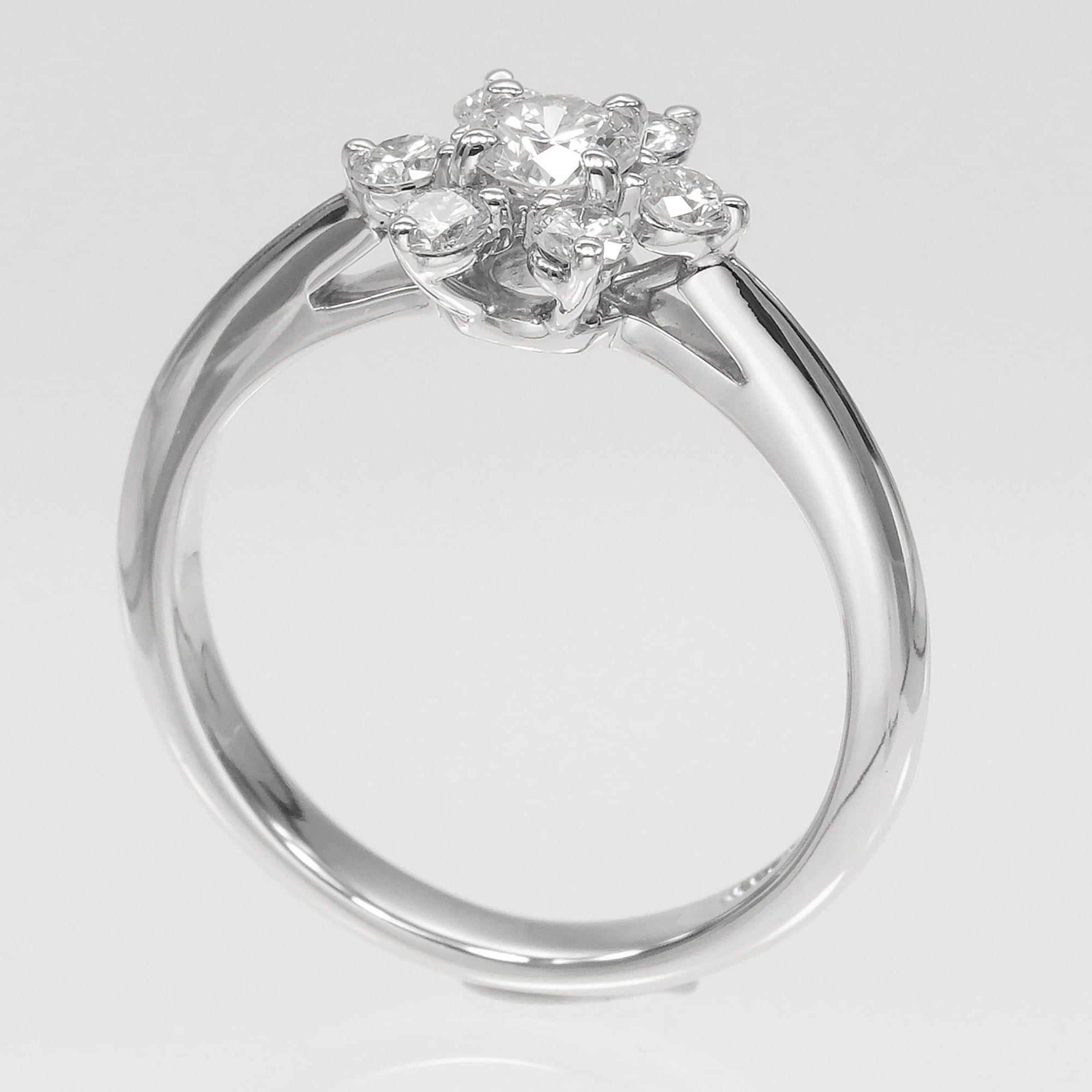 Tiffany & Co. Tiffany & Co. Buttercup Ring, Size 7.5, Platinum 950, Diamond, Approx. 3.8g. Size ONE SIZE - 3 Thumbnail