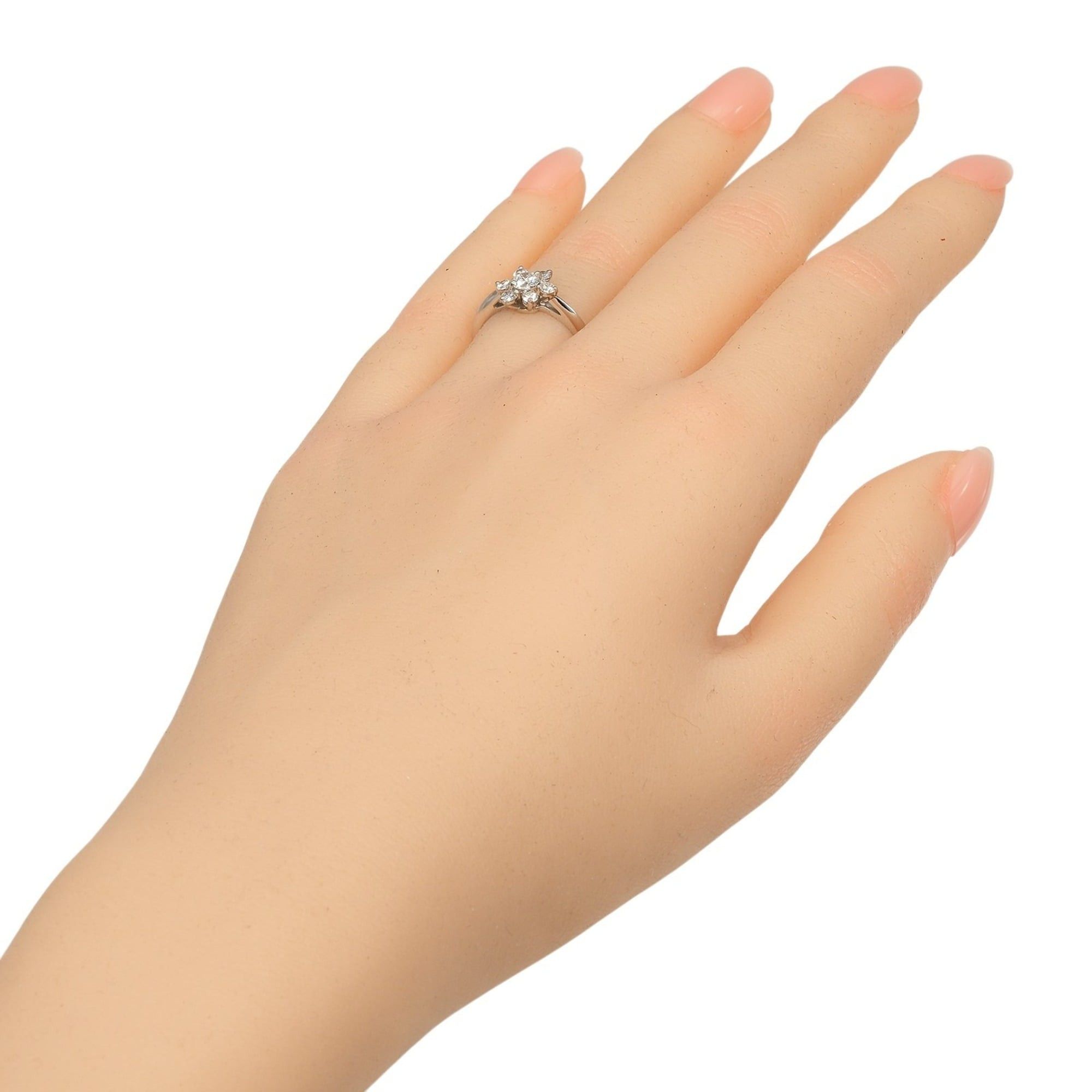 Tiffany & Co. Tiffany & Co. Buttercup Ring, Size 7.5, Platinum 950, Diamond, Approx. 3.8g. Size ONE SIZE - 2 Thumbnail