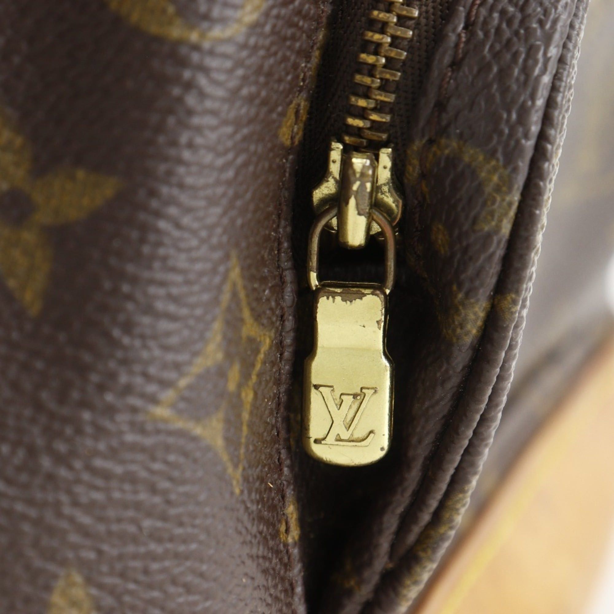 Louis Vuitton Louis Vuitton Mini Montsouris Backpack/Daypack M51137 Canvas Brown SP1926 Belt Buckle Unisex Size ONE SIZE - 12 Thumbnail