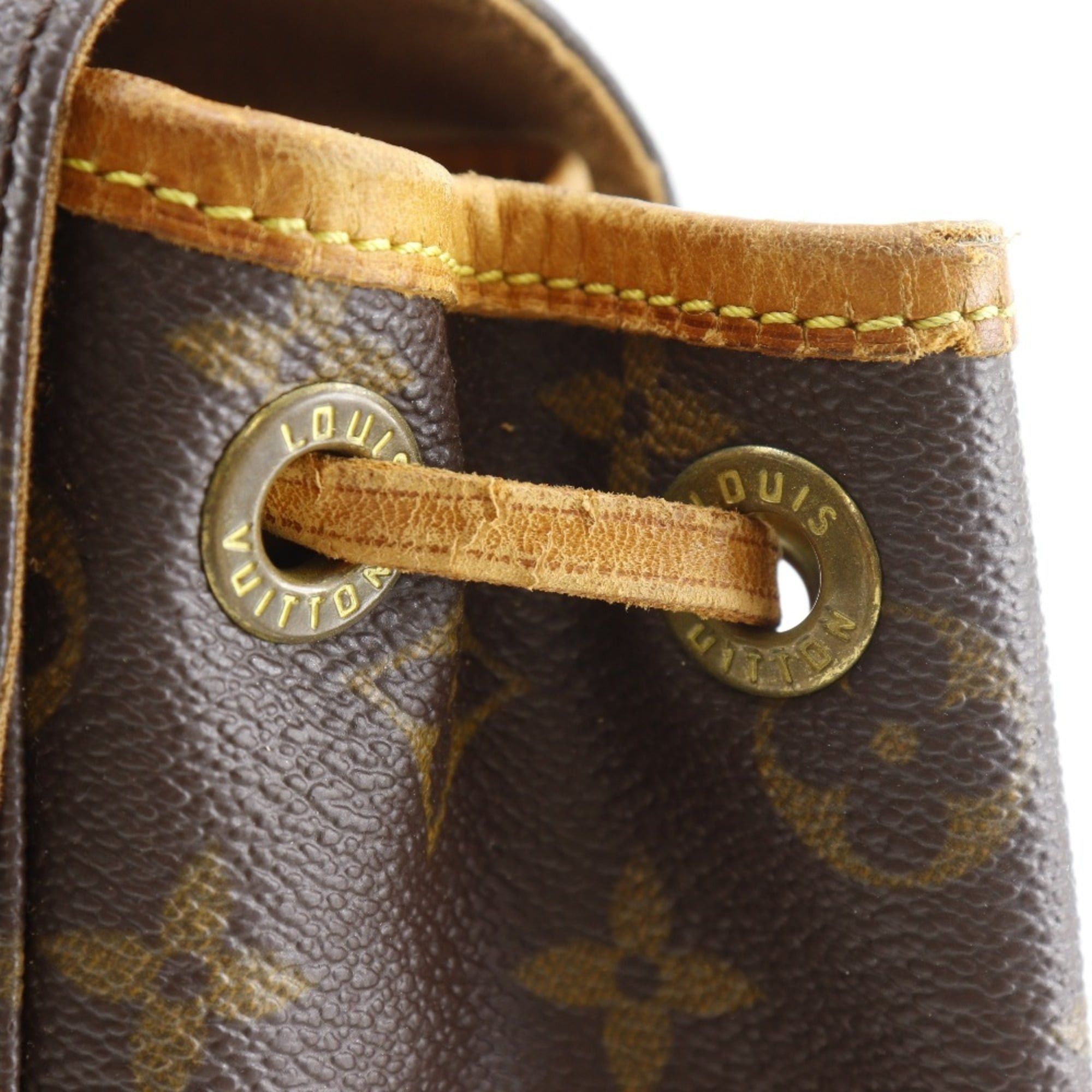 Louis Vuitton Louis Vuitton Mini Montsouris Backpack/Daypack M51137 Canvas Brown SP1926 Belt Buckle Unisex Size ONE SIZE - 14 Thumbnail