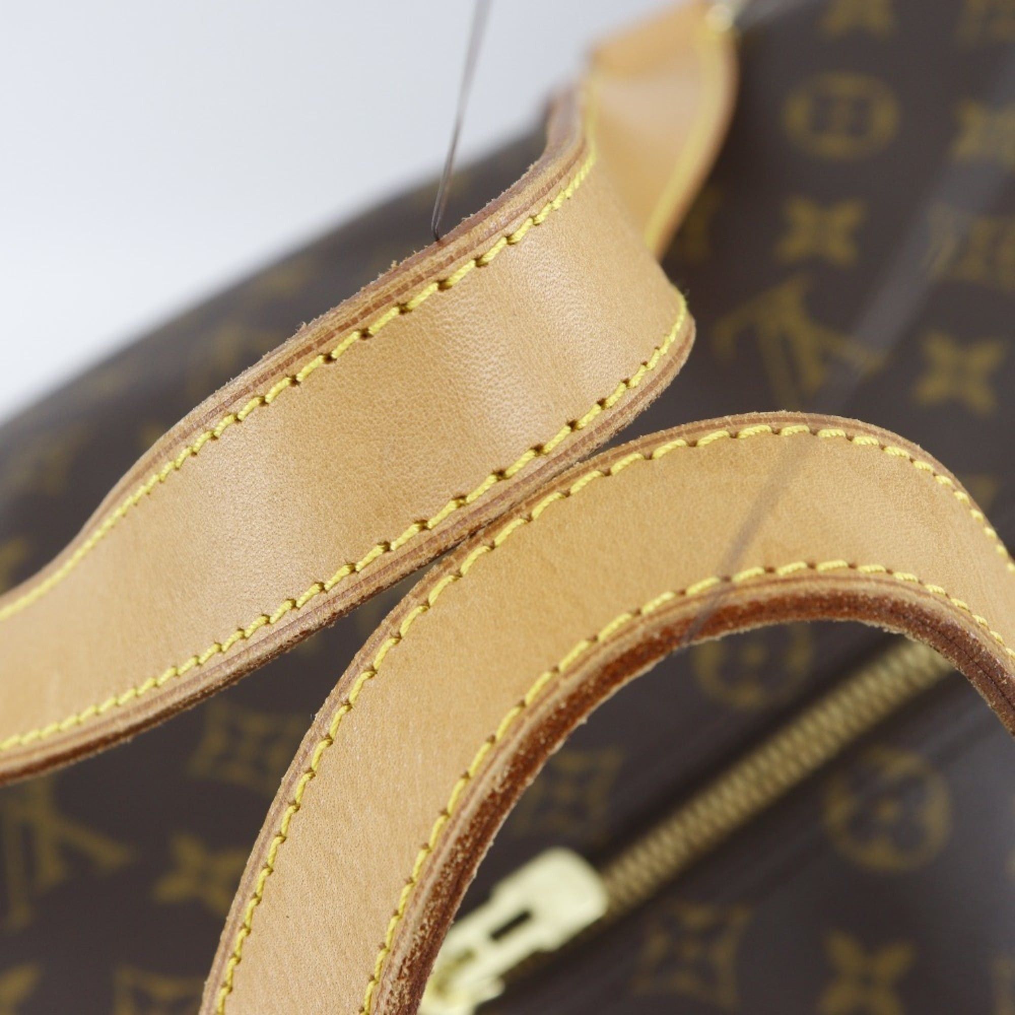 Louis Vuitton Louis Vuitton Sac Polochon Boston Bag M41222 Monogram Canvas 1995 Brown SP0995 A4 Double Zipper version Unisex Size ONE SIZE - 5 Thumbnail