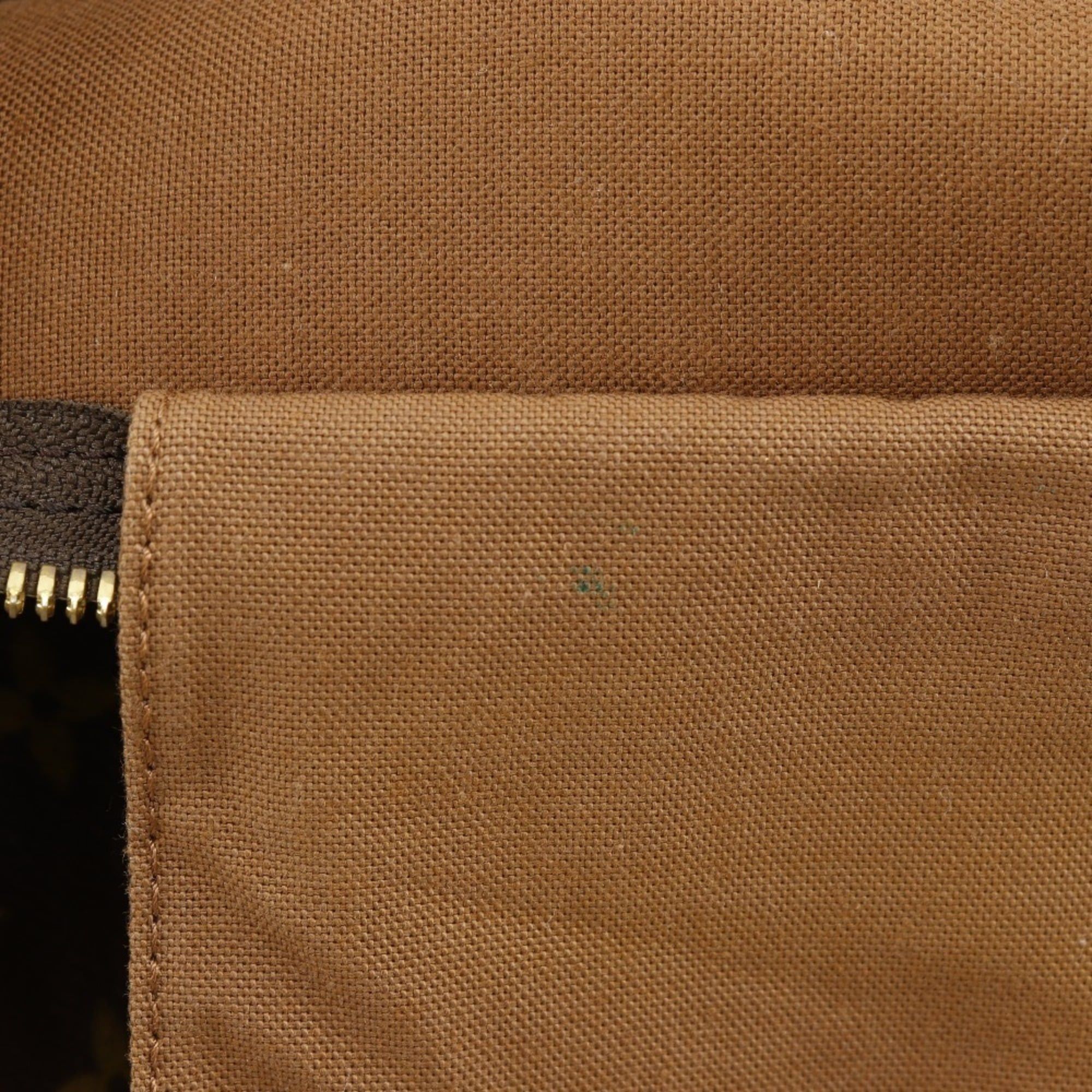 Louis Vuitton Louis Vuitton Sac Polochon Boston Bag M41222 Monogram Canvas 1995 Brown SP0995 A4 Double Zipper version Unisex Size ONE SIZE - 9 Thumbnail