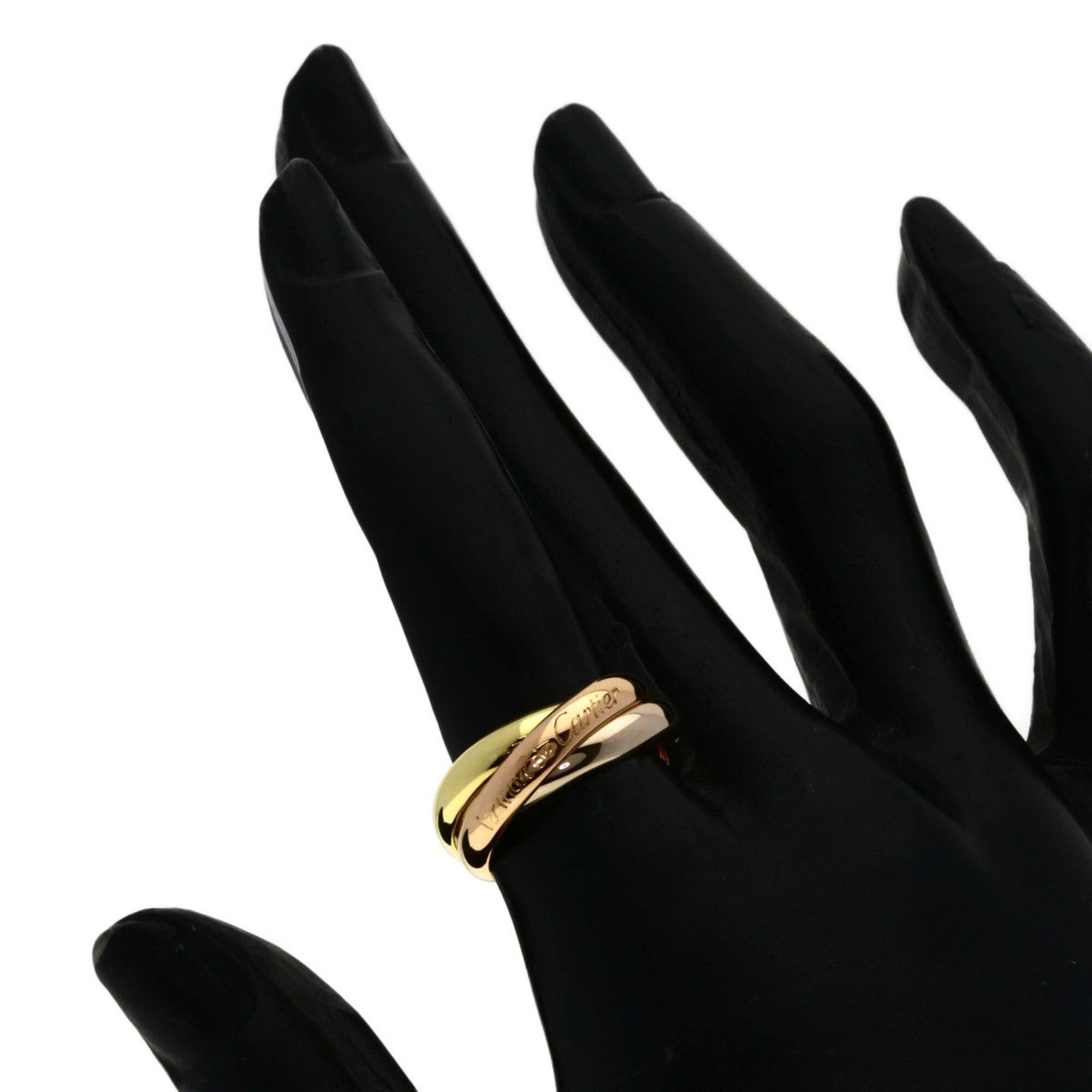 Cartier Cartier Trinity #51 Ring - 18K Yellow Gold/18K White Pink Gold Women's CARTIER Size ONE SIZE - 5 Thumbnail