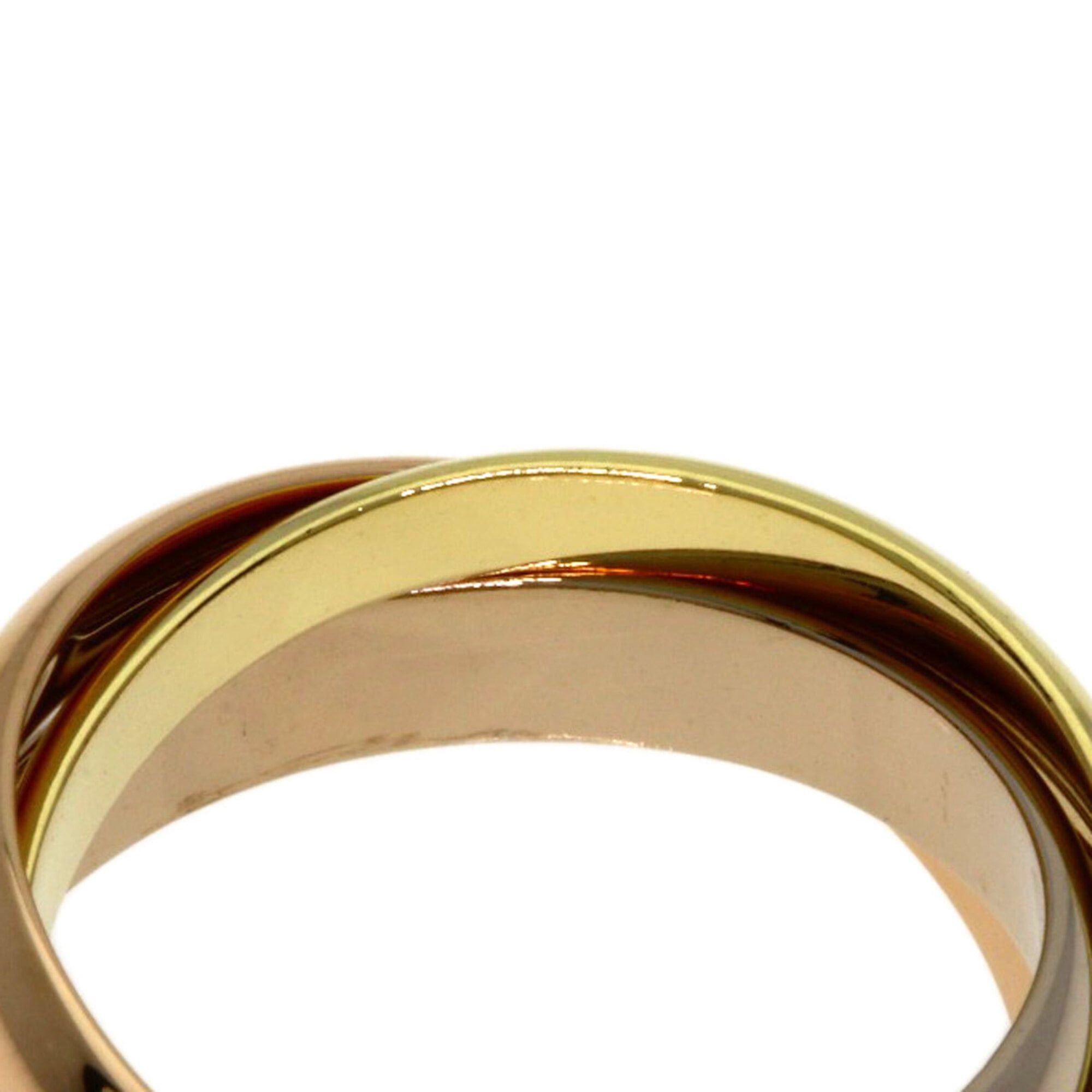 Cartier Cartier Trinity #51 Ring - 18K Yellow Gold/18K White Pink Gold Women's CARTIER Size ONE SIZE - 6 Thumbnail