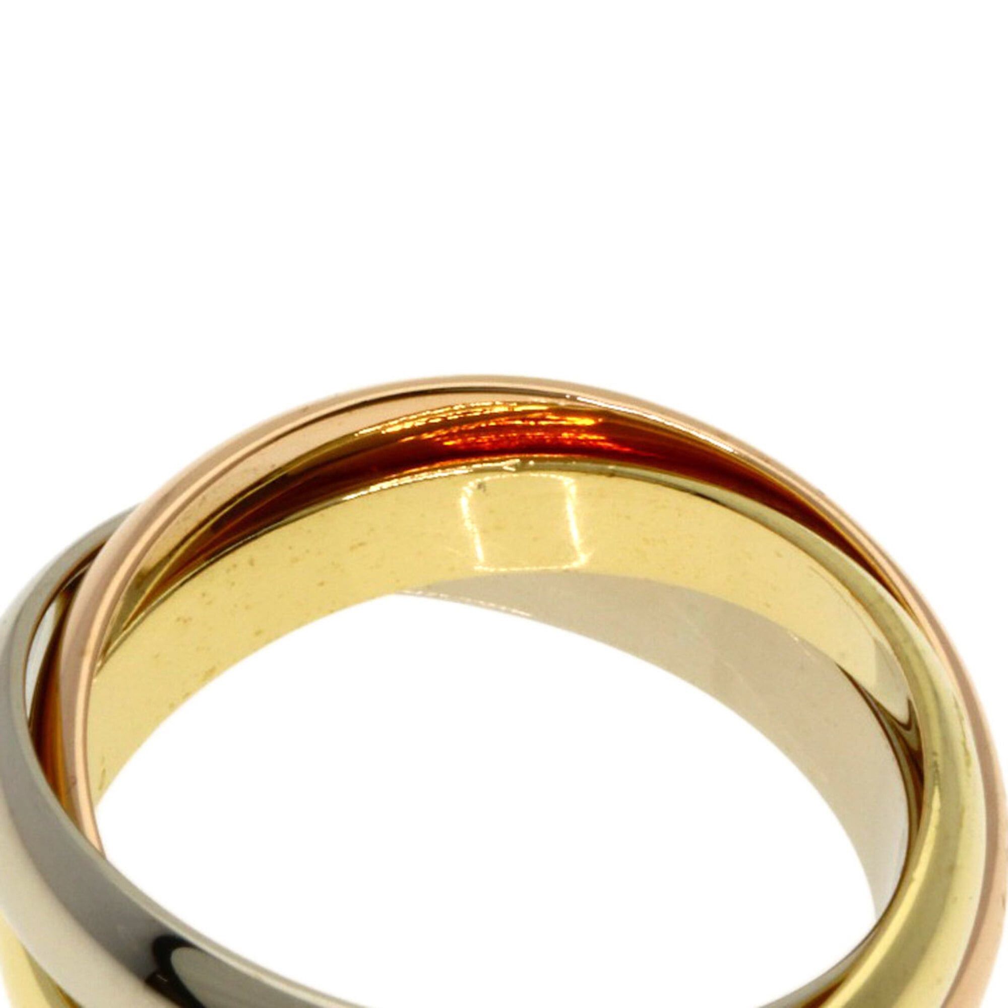 Cartier Cartier Trinity #53 Ring - 18K Yellow Gold/18K White Pink Gold Women's CARTIER Size ONE SIZE - 6 Thumbnail