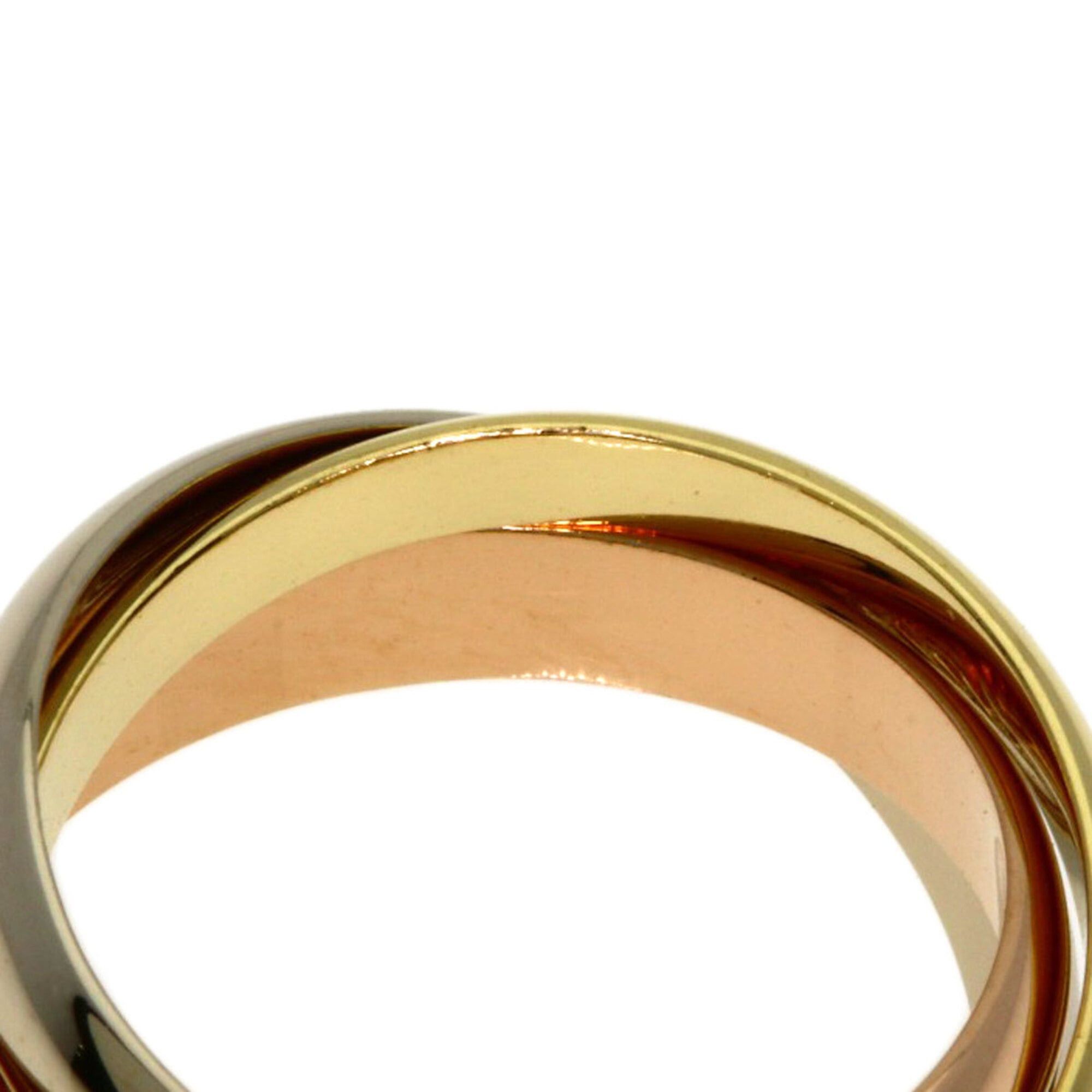 Cartier Cartier Trinity #49 Ring - 18K Yellow Gold/18K White Pink Gold Women's CARTIER Size ONE SIZE - 5 Thumbnail