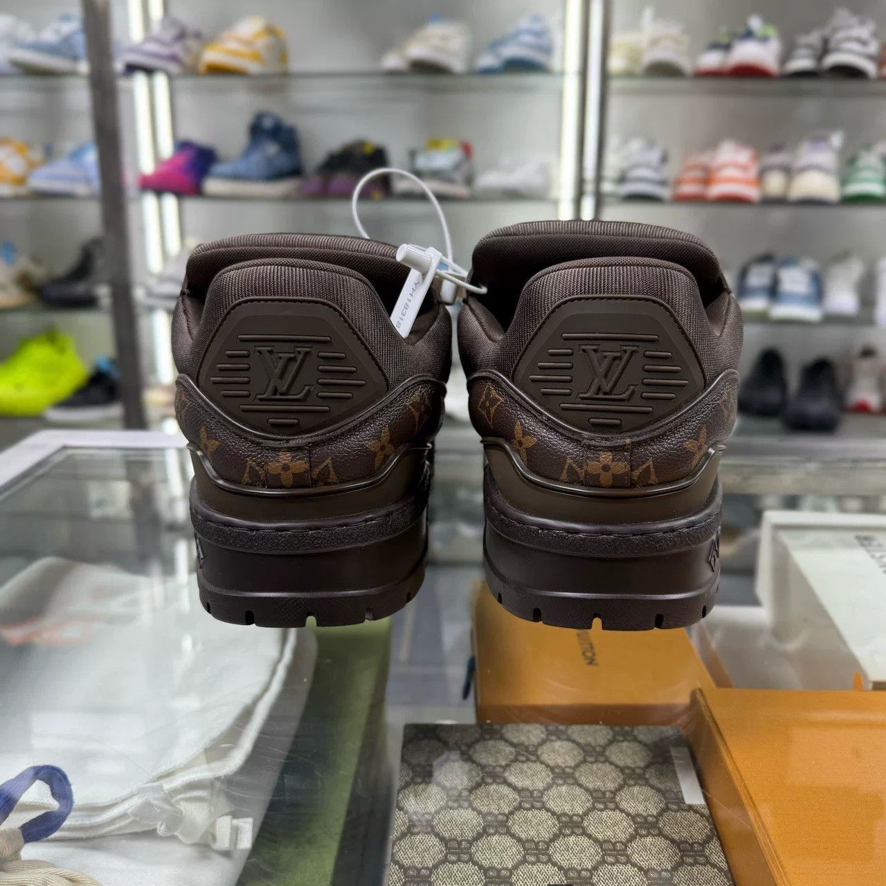 Louis Vuitton Louis Vuitton LV Trainer Maxi Monogram Size US 12 / EU 45 - 6 Thumbnail