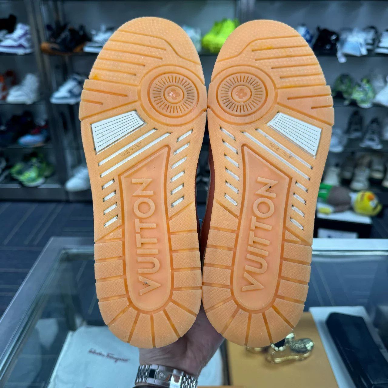 Louis Vuitton LV Trainer Peach Size US 6 / EU 39 - 6 Thumbnail