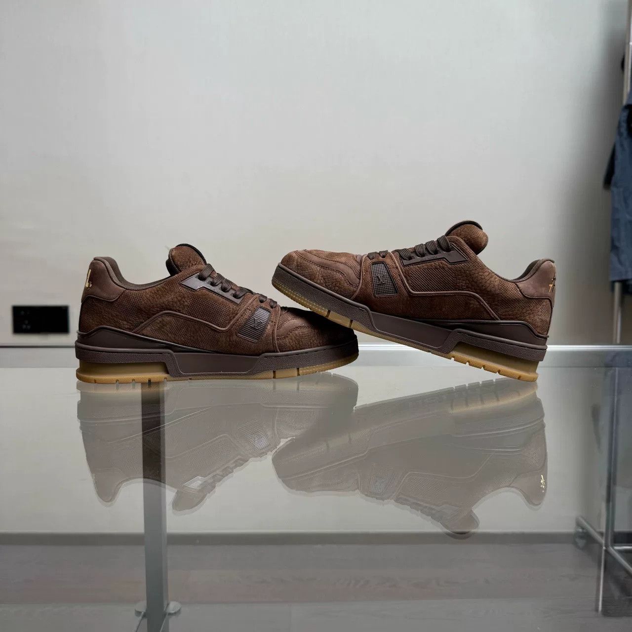 Louis Vuitton LV Trainer 25 Brown Damier Size US 8 / EU 41 - 4 Thumbnail