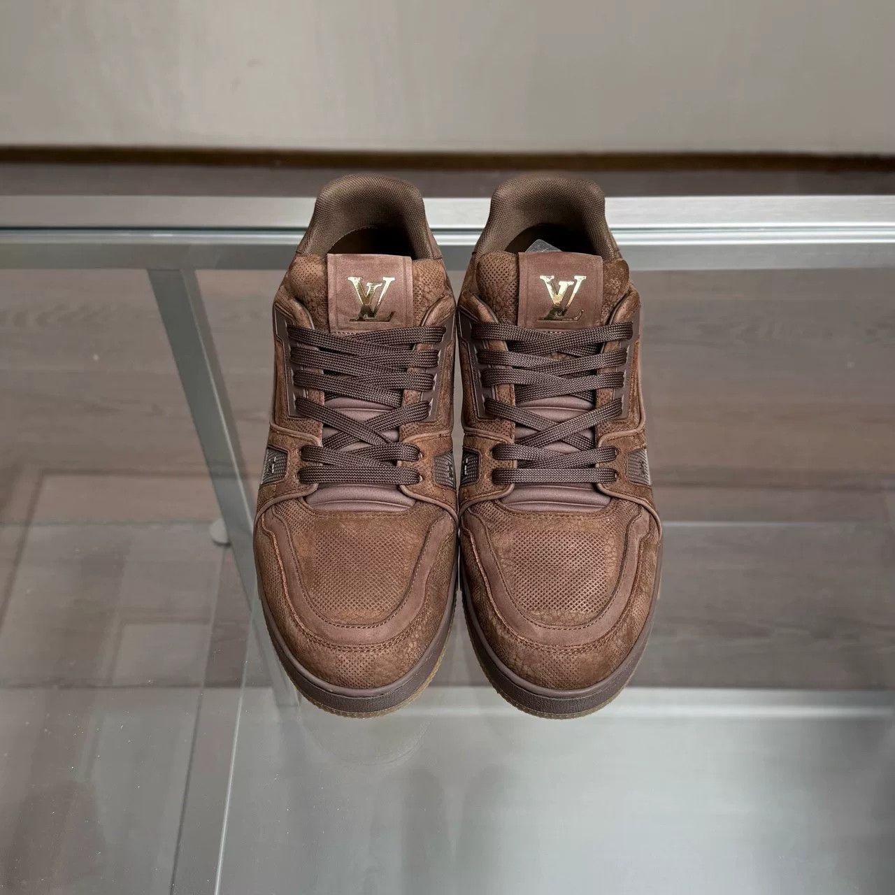 Louis Vuitton LV Trainer 25 Brown Damier Size US 8 / EU 41 - 6 Thumbnail