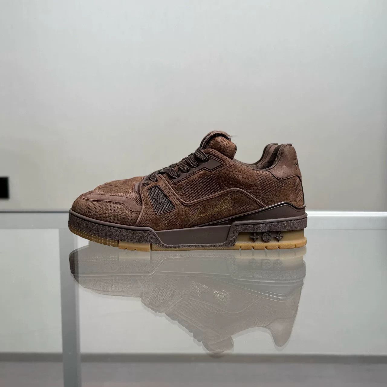 Louis Vuitton LV Trainer 25 Brown Damier Size US 8 / EU 41 - 3 Thumbnail