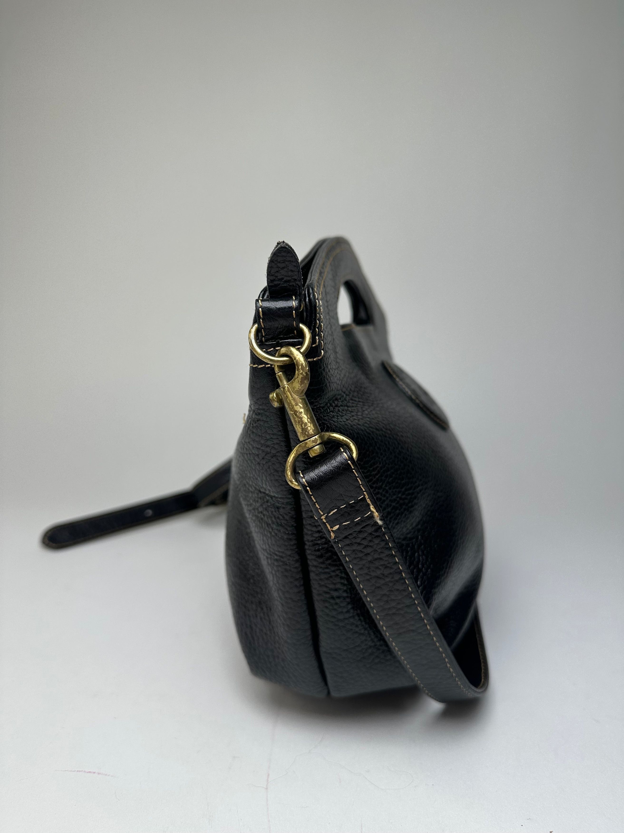 Givenchy Vintage 2Way Leather Bag Black Size ONE SIZE - 8 Thumbnail
