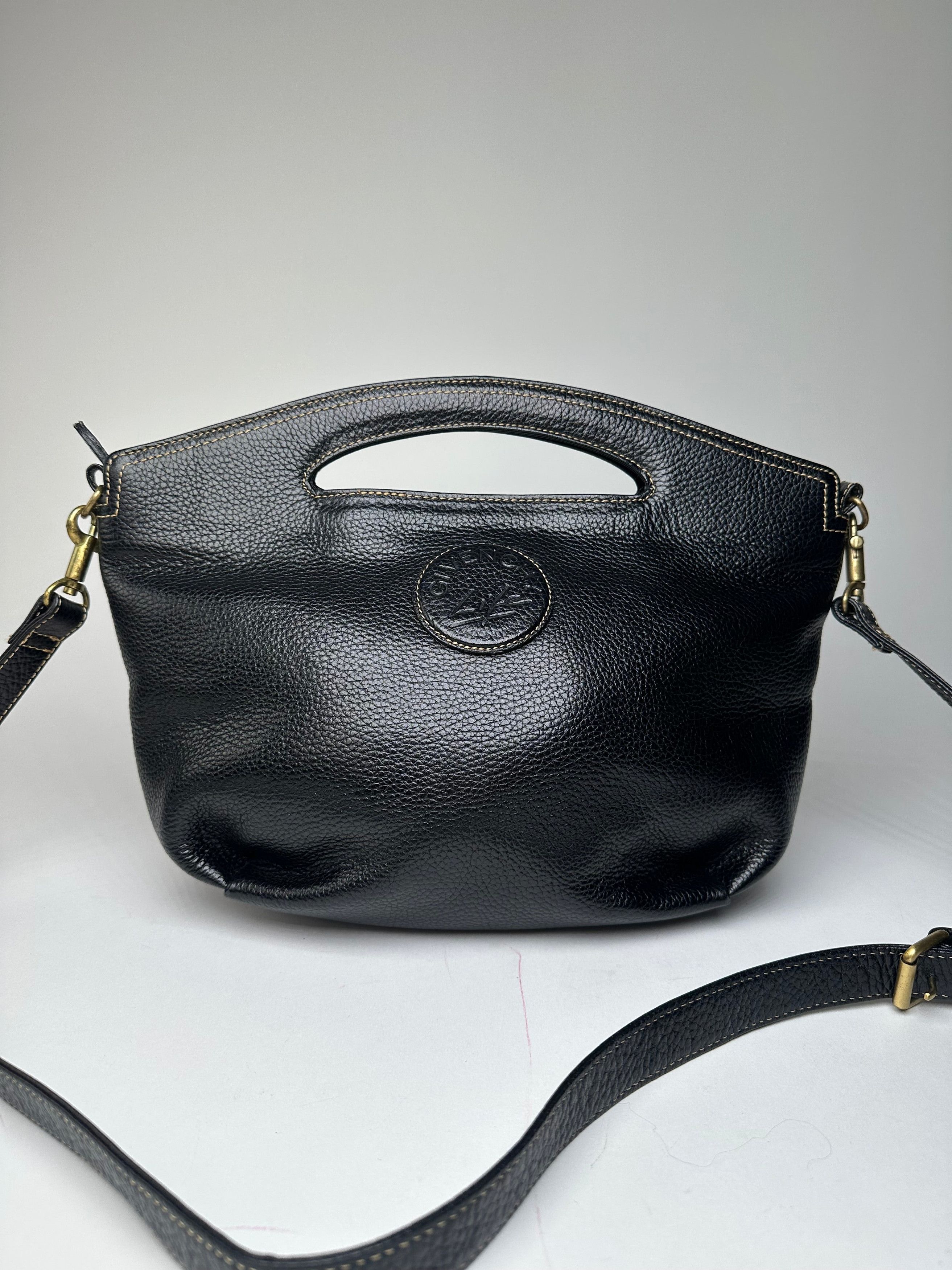 Givenchy Vintage 2Way Leather Bag Black Size ONE SIZE - 12 Thumbnail