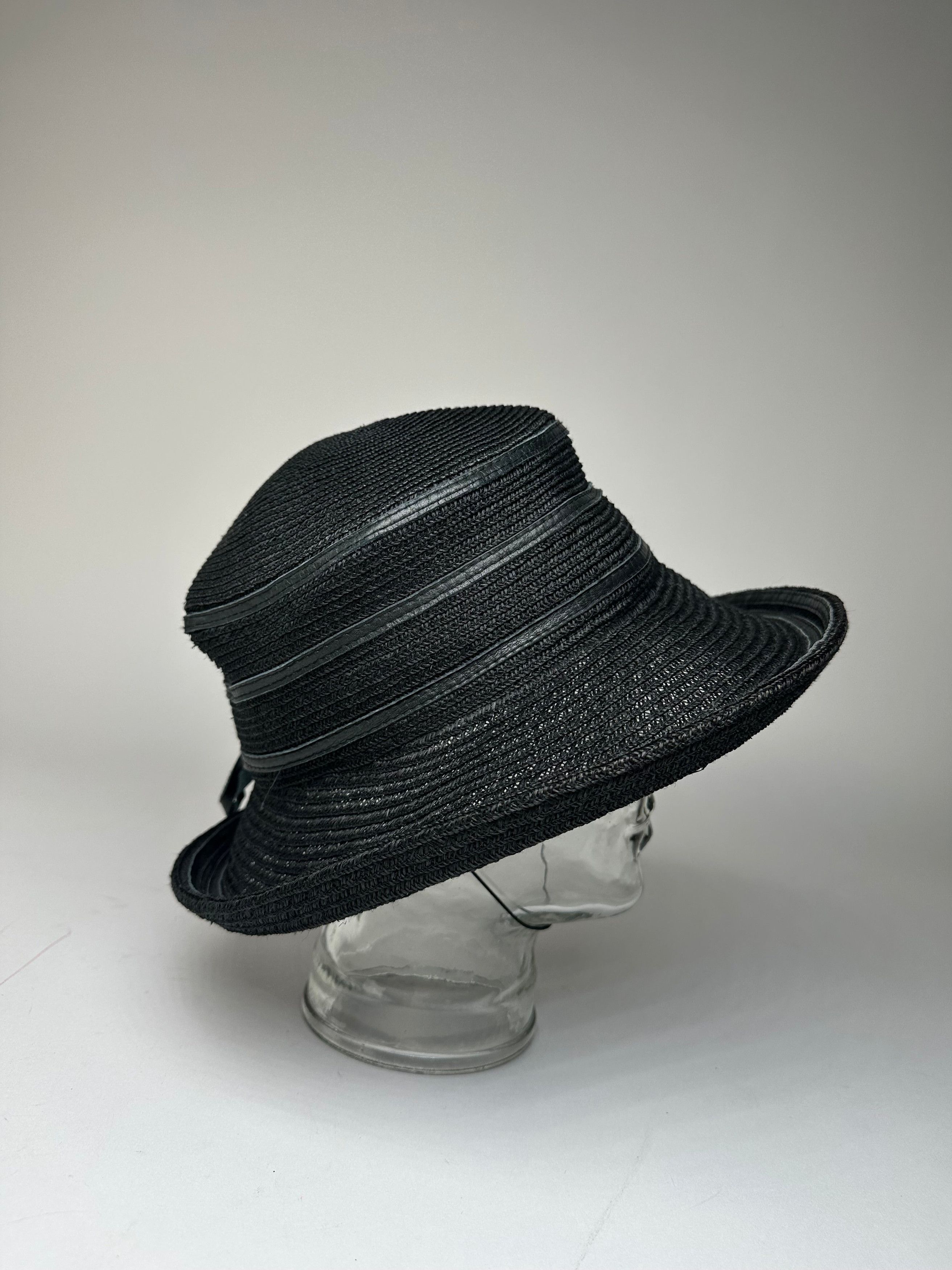 Givenchy Vintage Synthetic Hat Black M Size ONE SIZE - 2 Thumbnail