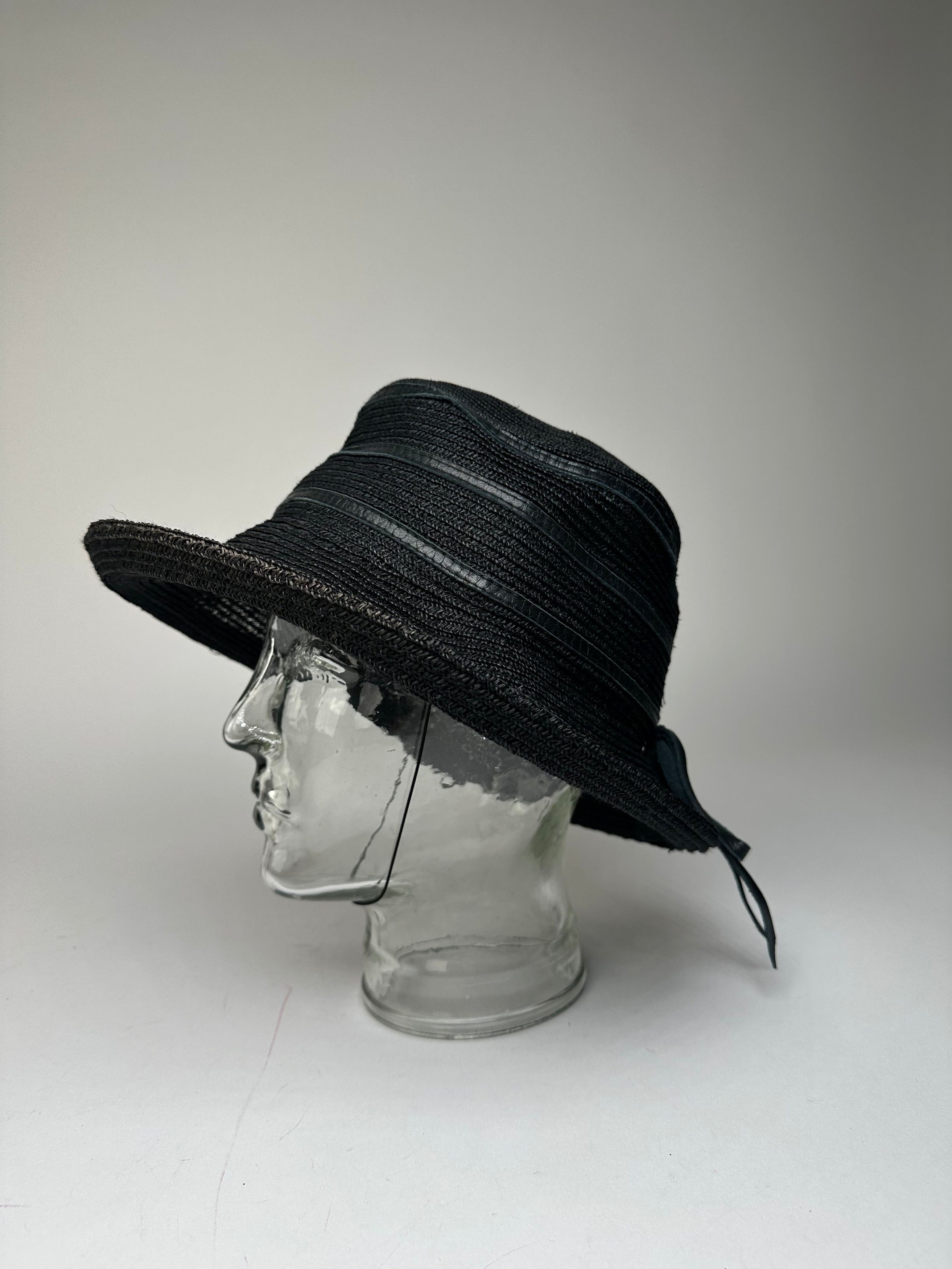 Givenchy Vintage Synthetic Hat Black M Size ONE SIZE - 8 Thumbnail