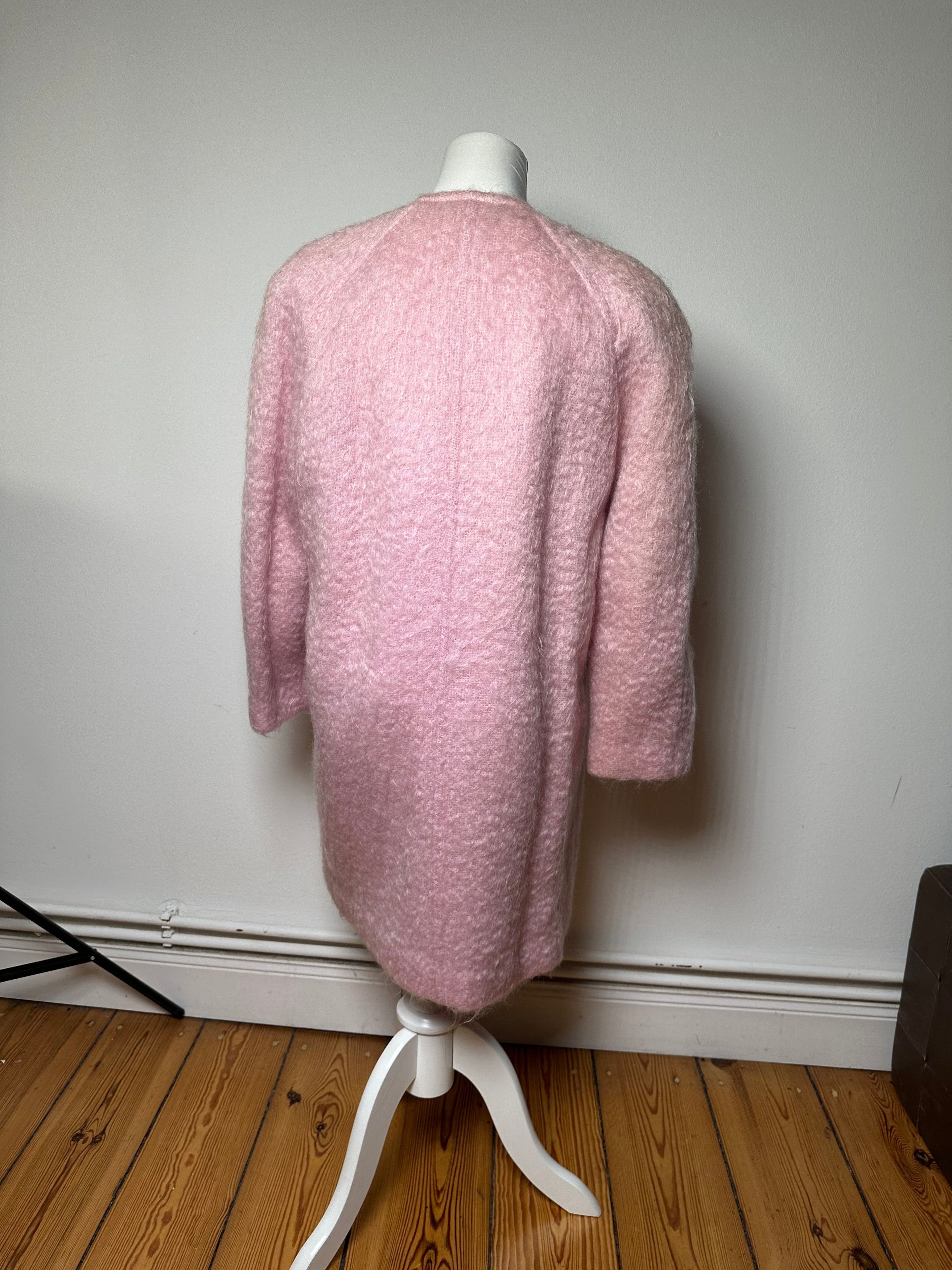 Other Vintage Courreges Fake Fur Coat Pink L Size M / US 6-8 / IT 42-44 - 3 Thumbnail