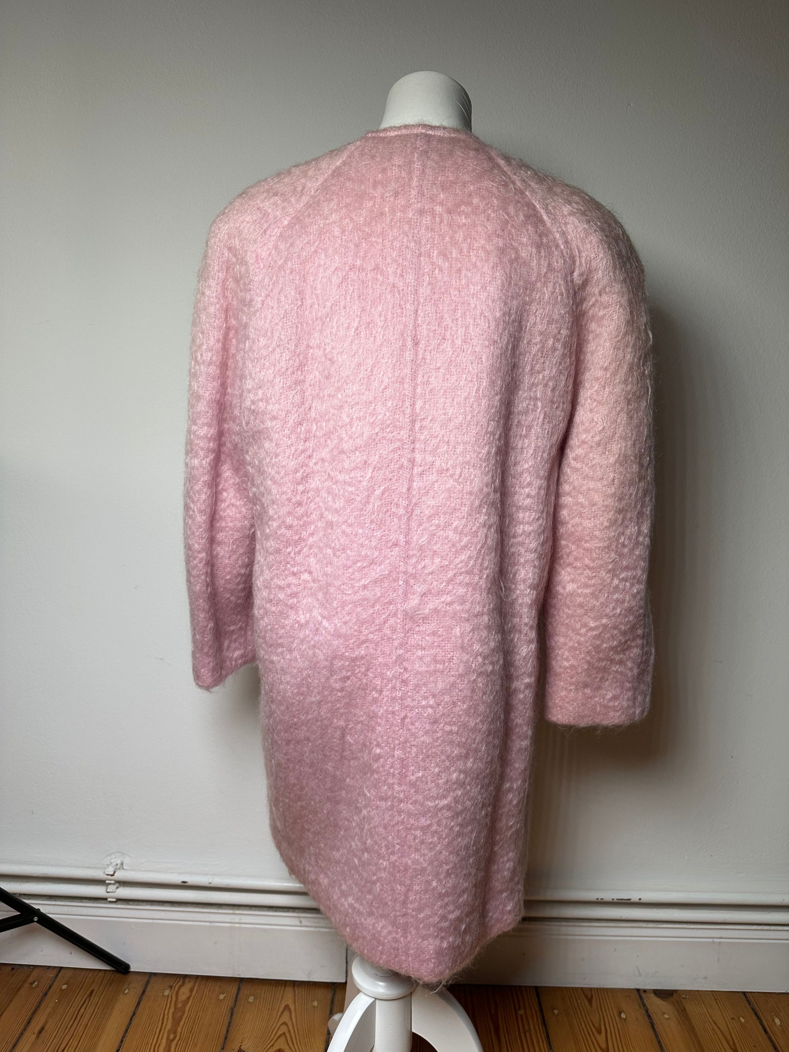 Other Vintage Courreges Fake Fur Coat Pink L Size M / US 6-8 / IT 42-44 - 13 Thumbnail