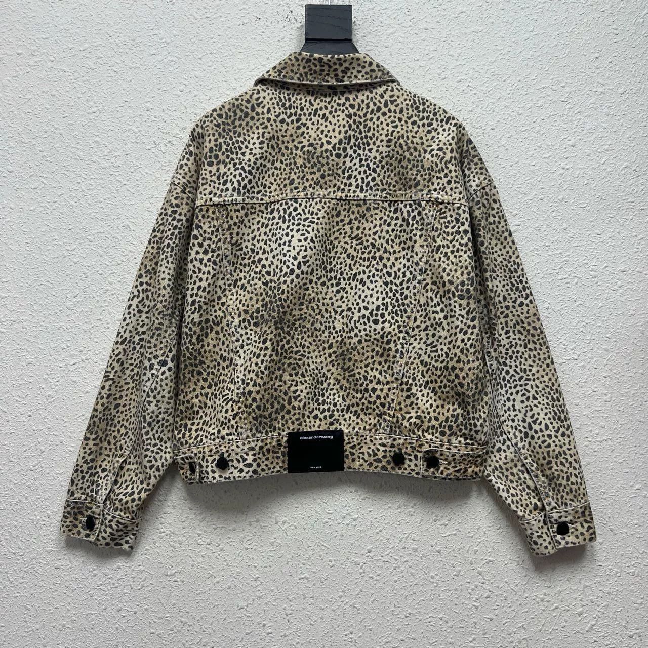 Alexander Wang Alexander Wang Leopard Denim Jacket Size XS / US 0-2 / IT 36-38 - 2 Thumbnail