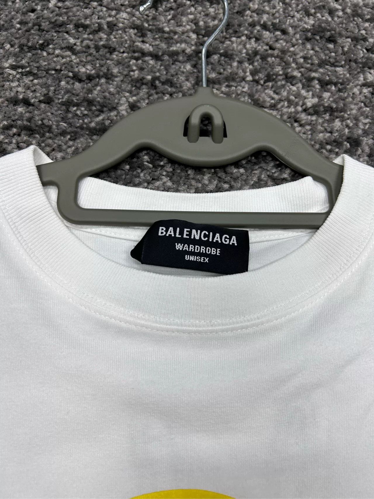 Balenciaga Balenciaga Dissolved Smile Short Sleeve Size XXS / US 00 / IT 34 - 4 Thumbnail
