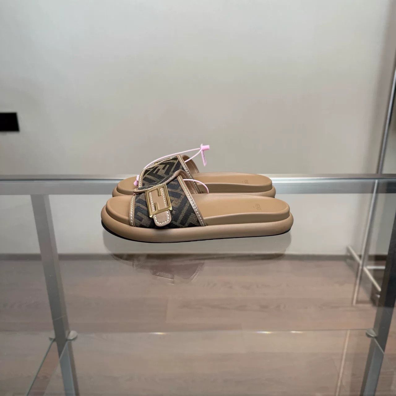 Fendi Fendi Double F Logo Slippers Size US 6 / IT 36 - 3 Thumbnail