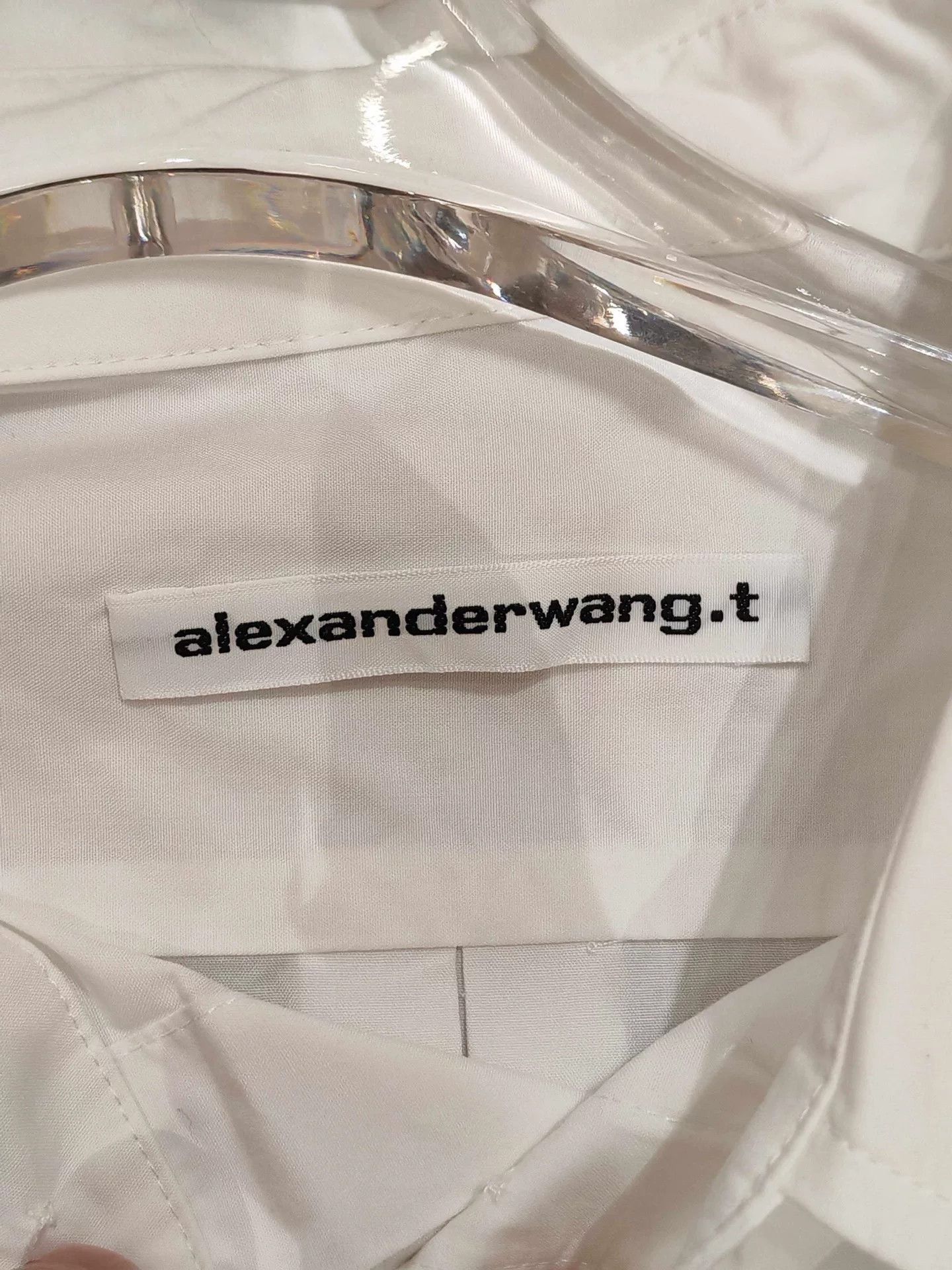 Alexander Wang Alexander Wang Twisted Irregular White Shirt Size XS / US 0-2 / IT 36-38 - 3 Thumbnail