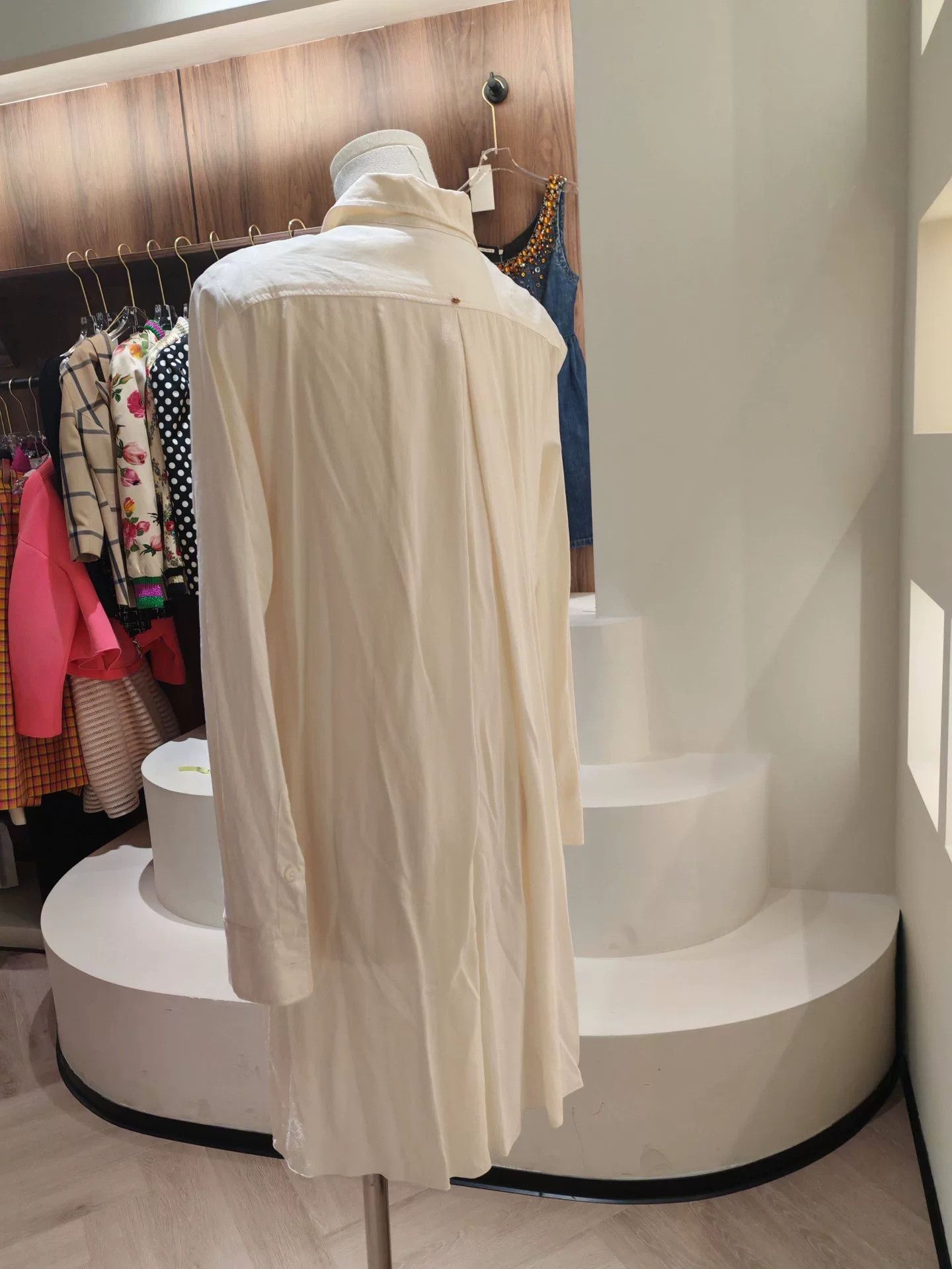 Sportmax SPORTMAX White Dress Size 34 Size XXS / US 00 / IT 34 - 2 Thumbnail