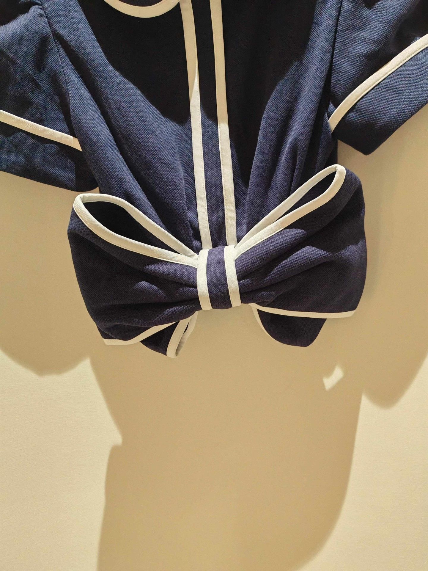 Carin Wester Maison Wester Blue Bow Short-Sleeve Top Size XS / US 0-2 / IT 36-38 - 6 Thumbnail