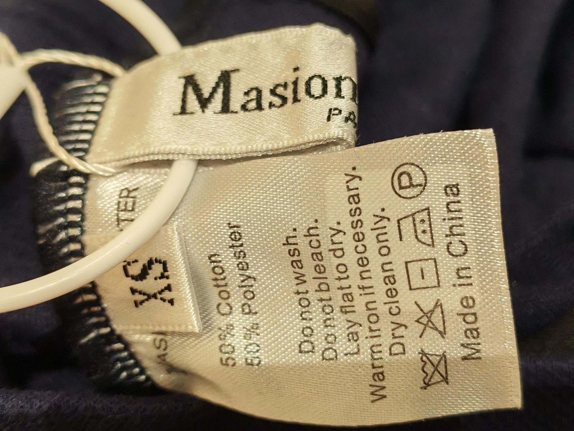 Carin Wester Maison Wester Blue Bow Short-Sleeve Top Size XS / US 0-2 / IT 36-38 - 3 Thumbnail