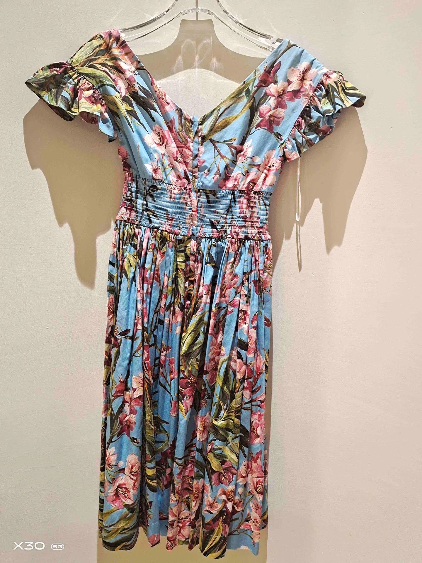 Dolce & Gabbana Dolce & Gabbana Floral Women's Dress Size S / US 4 / IT 40 - 4 Thumbnail