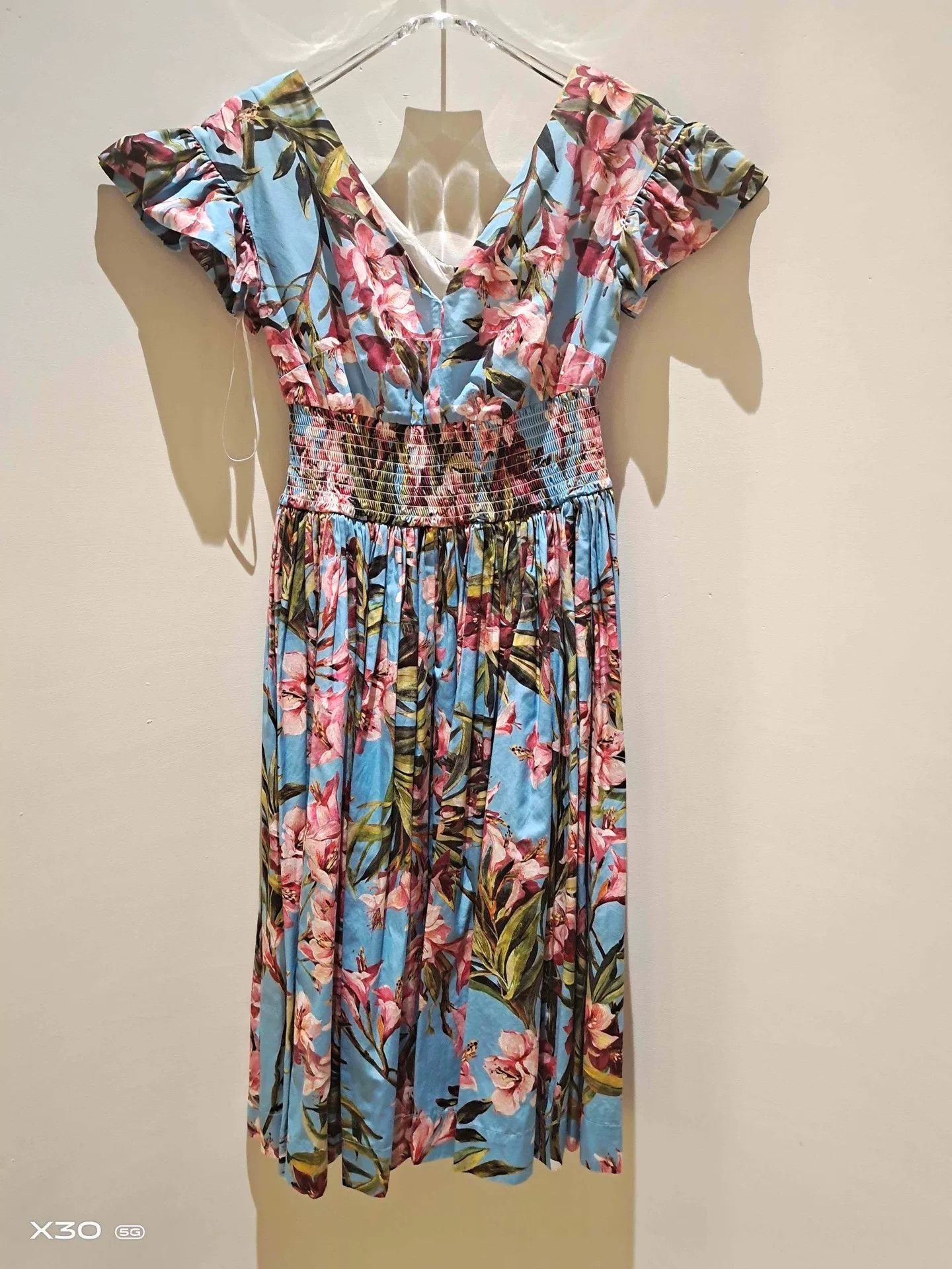 Dolce & Gabbana Dolce & Gabbana Floral Women's Dress Size S / US 4 / IT 40 - 5 Thumbnail