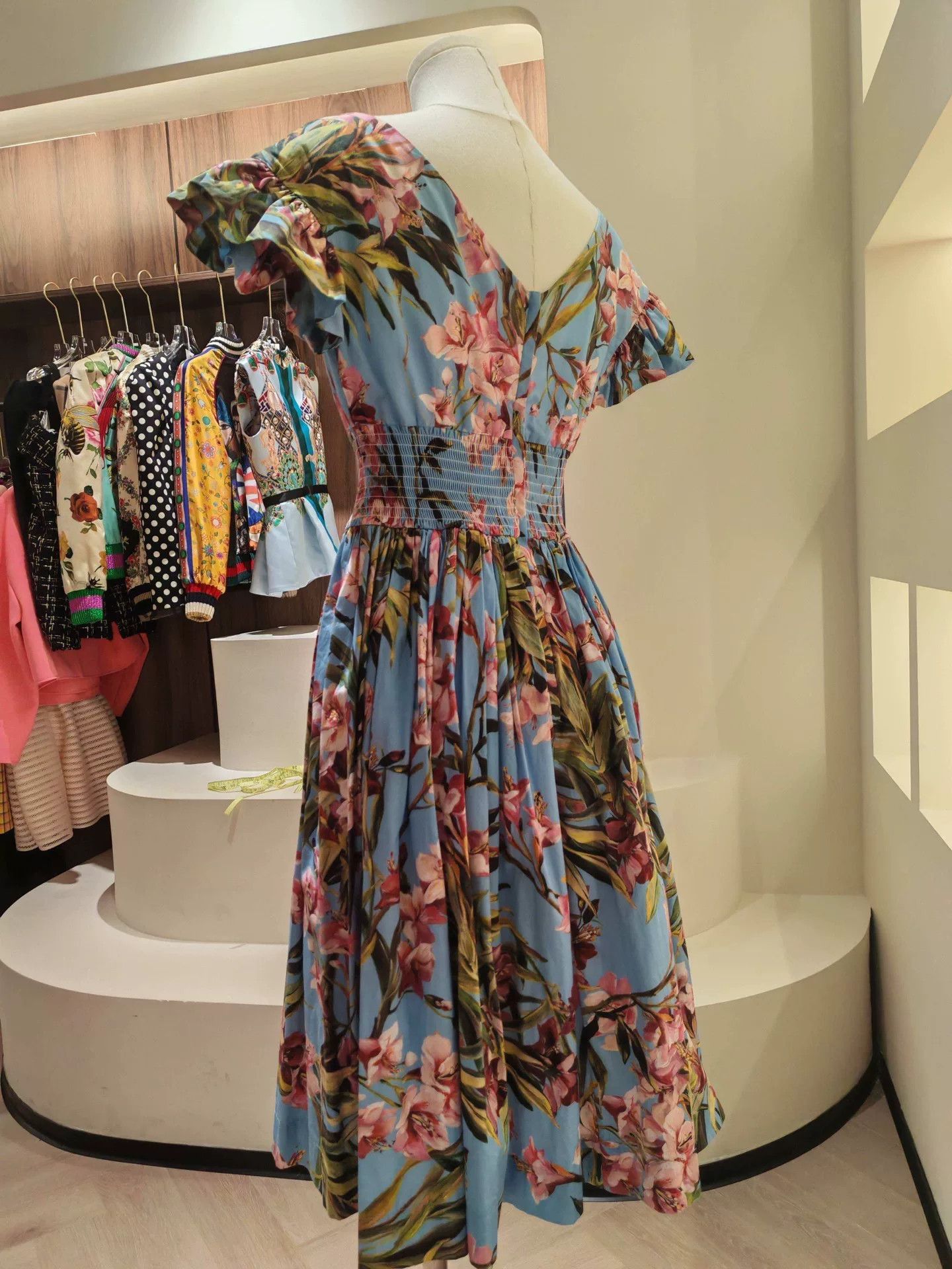 Dolce & Gabbana Dolce & Gabbana Floral Women's Dress Size S / US 4 / IT 40 - 2 Thumbnail