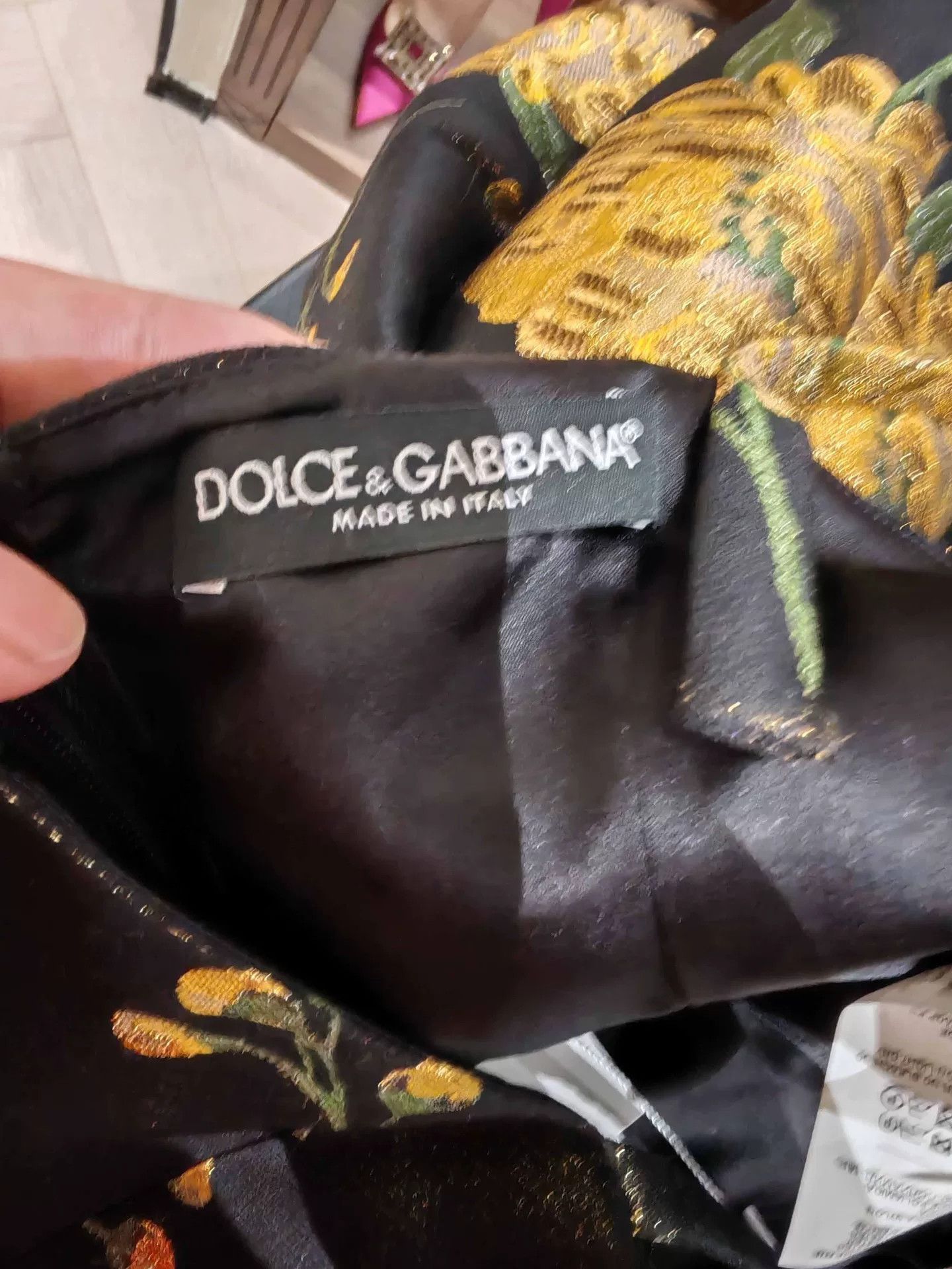 Dolce & Gabbana Dolce & Gabbana Embroidered Cocktail Dress Size M / US 6-8 / IT 42-44 - 4 Thumbnail