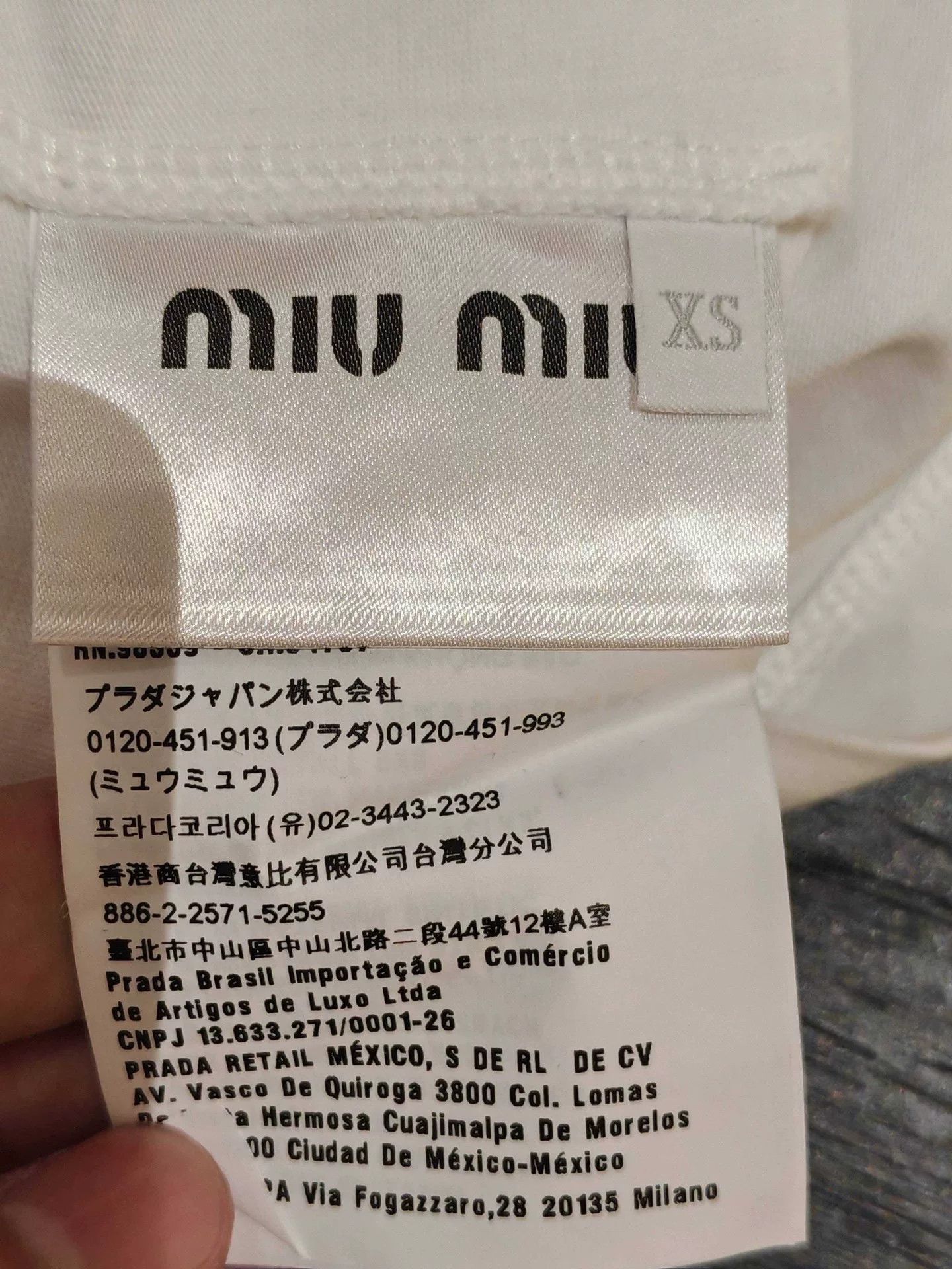 Miu Miu Miu Miu Diamond Chain Short-Sleeve Top Size XS / US 0-2 / IT 36-38 - 6 Thumbnail