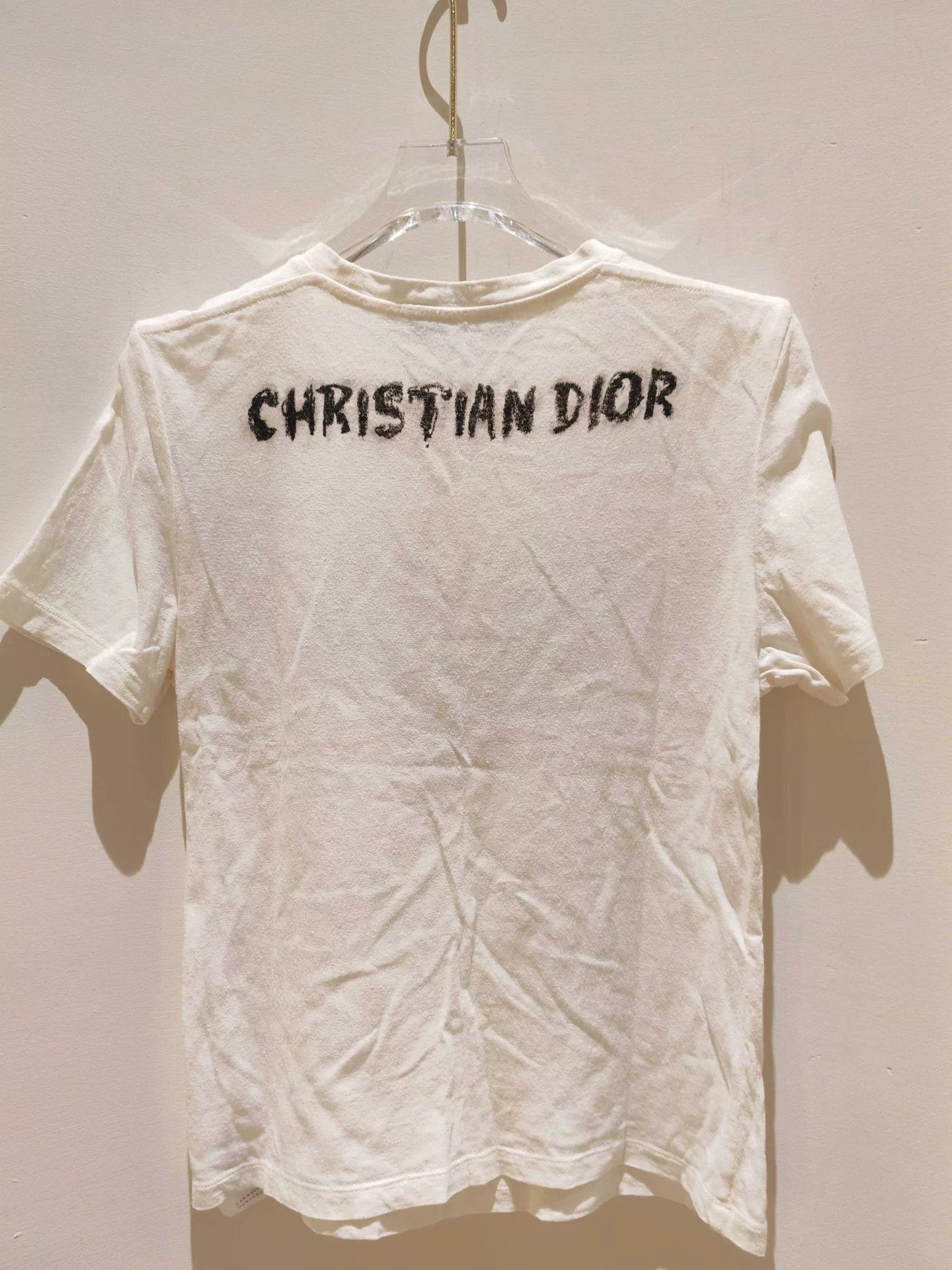 Dior Dior Heart Dinosaur Print Cotton T-shirt Size XS / US 0-2 / IT 36-38 - 2 Thumbnail
