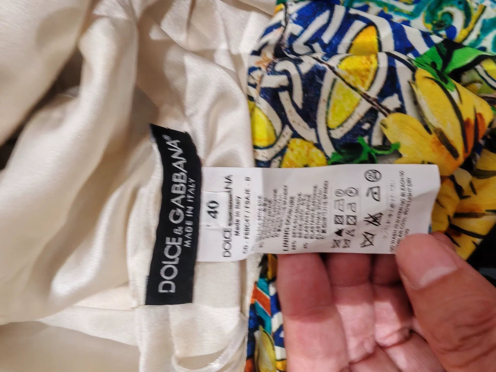 Dolce & Gabbana Dolce & Gabbana Floral Slim Dress Size S / US 4 / IT 40 - 3 Thumbnail