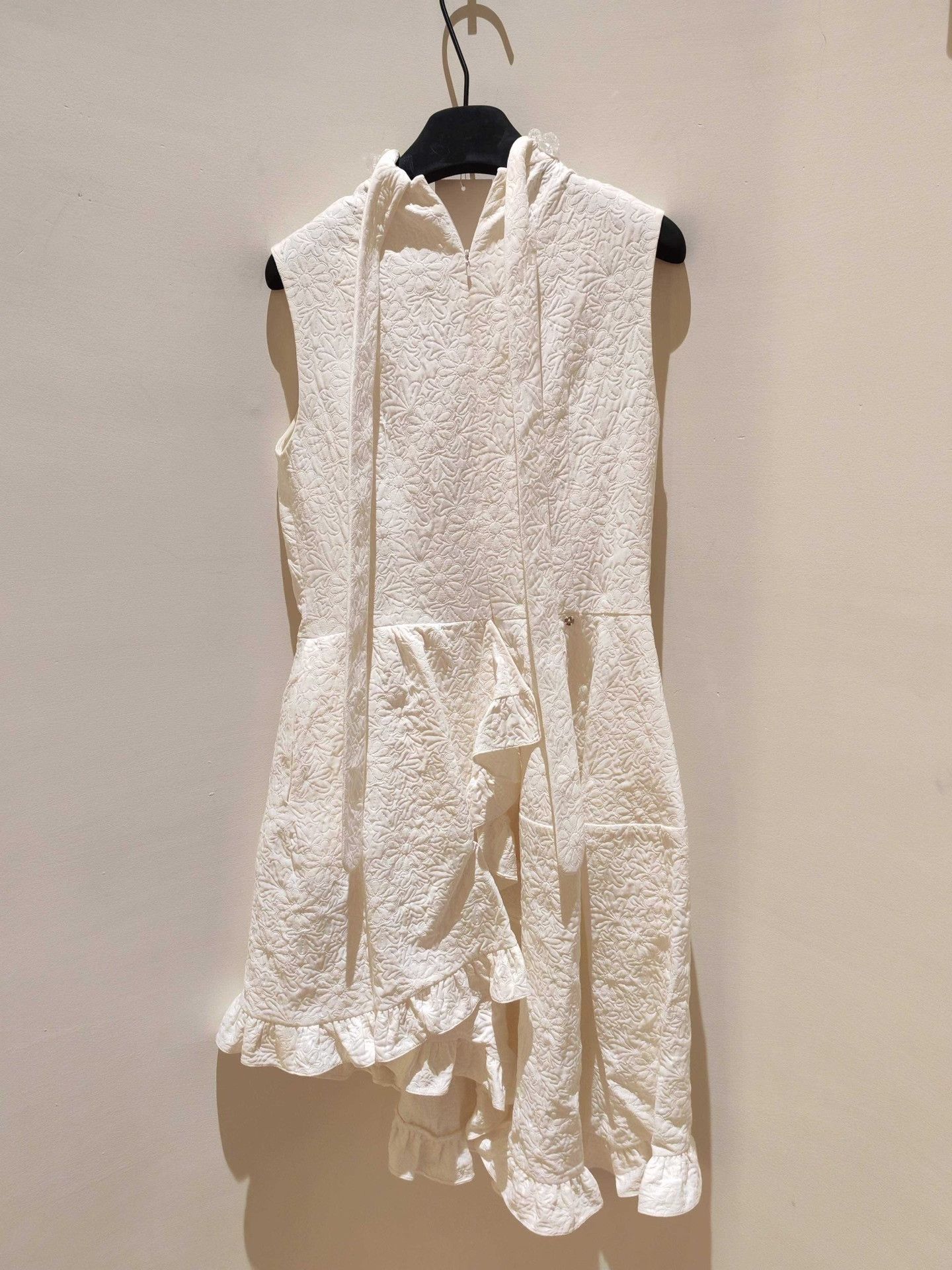 Simone Rocha Simone Rocha UK8 White Dress Size S / US 4 / IT 40 - 2 Thumbnail