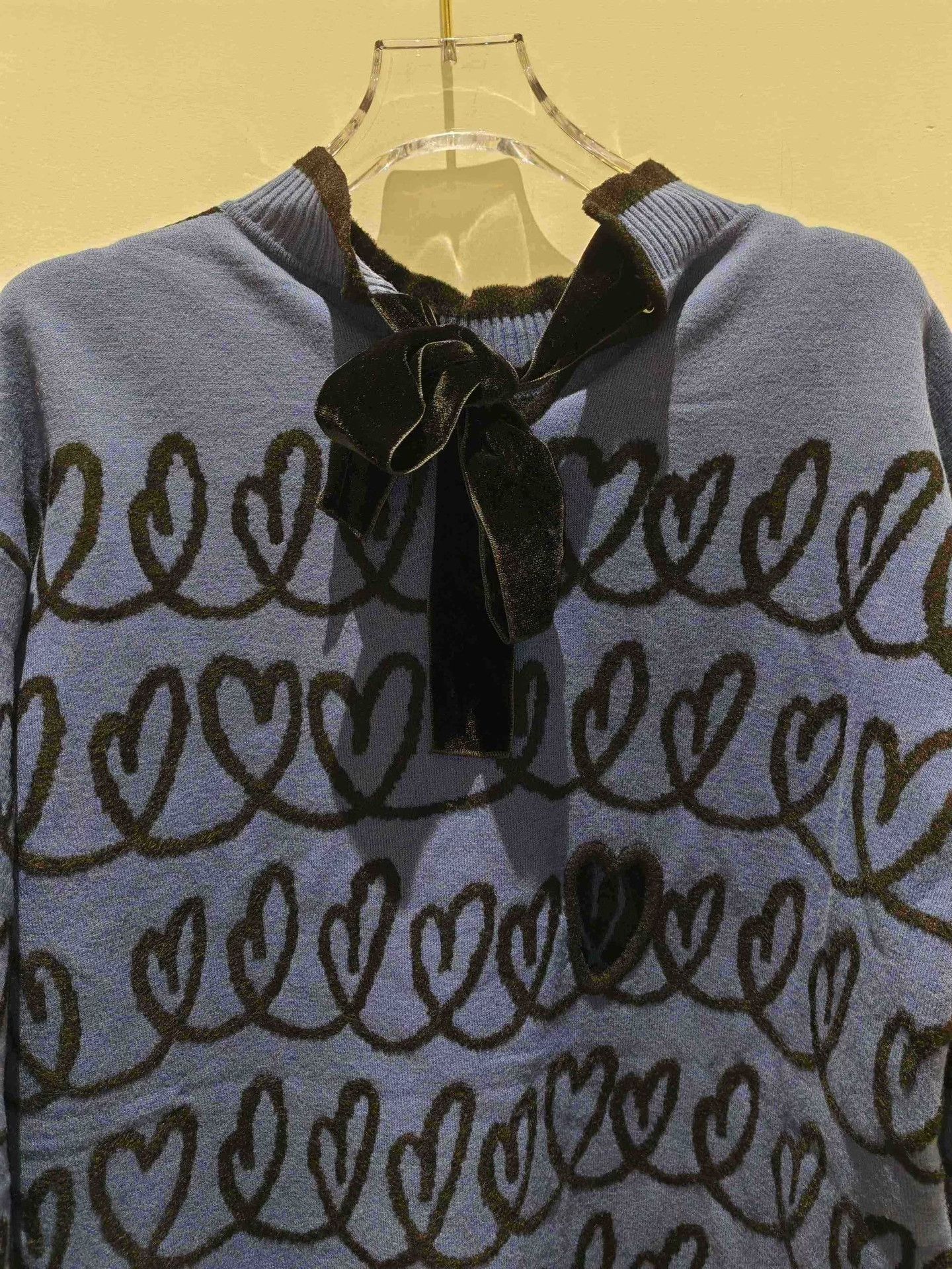 Fendi FENDI Purple Heart Long Sweater Dress Size S / US 4 / IT 40 - 5 Thumbnail