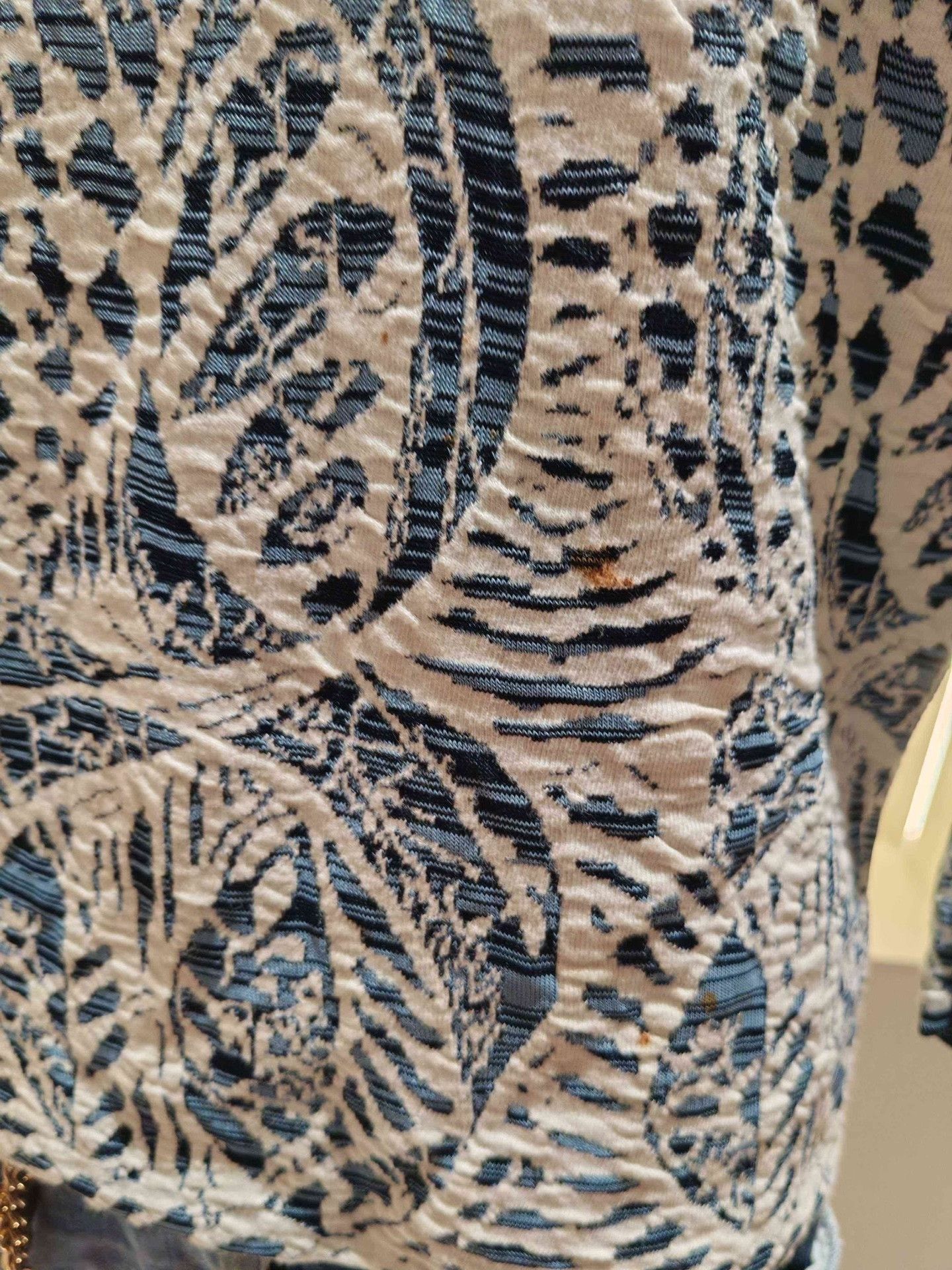 Chloe Chloé Abstract Texture Jacquard Knit Top Size S / US 4 / IT 40 - 6 Thumbnail