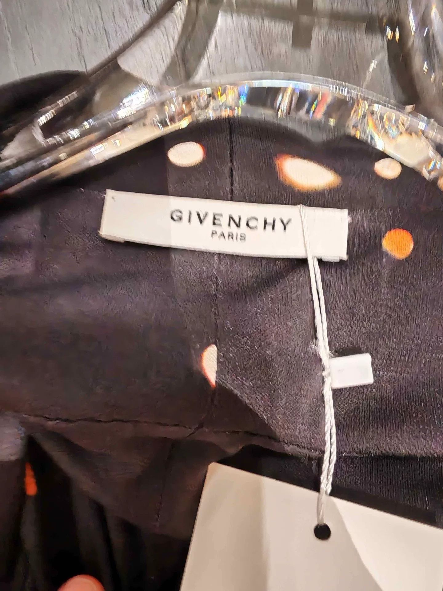Givenchy Givenchy Polka Dot Knit Long-Sleeve Dress Size M / US 6-8 / IT 42-44 - 3 Thumbnail
