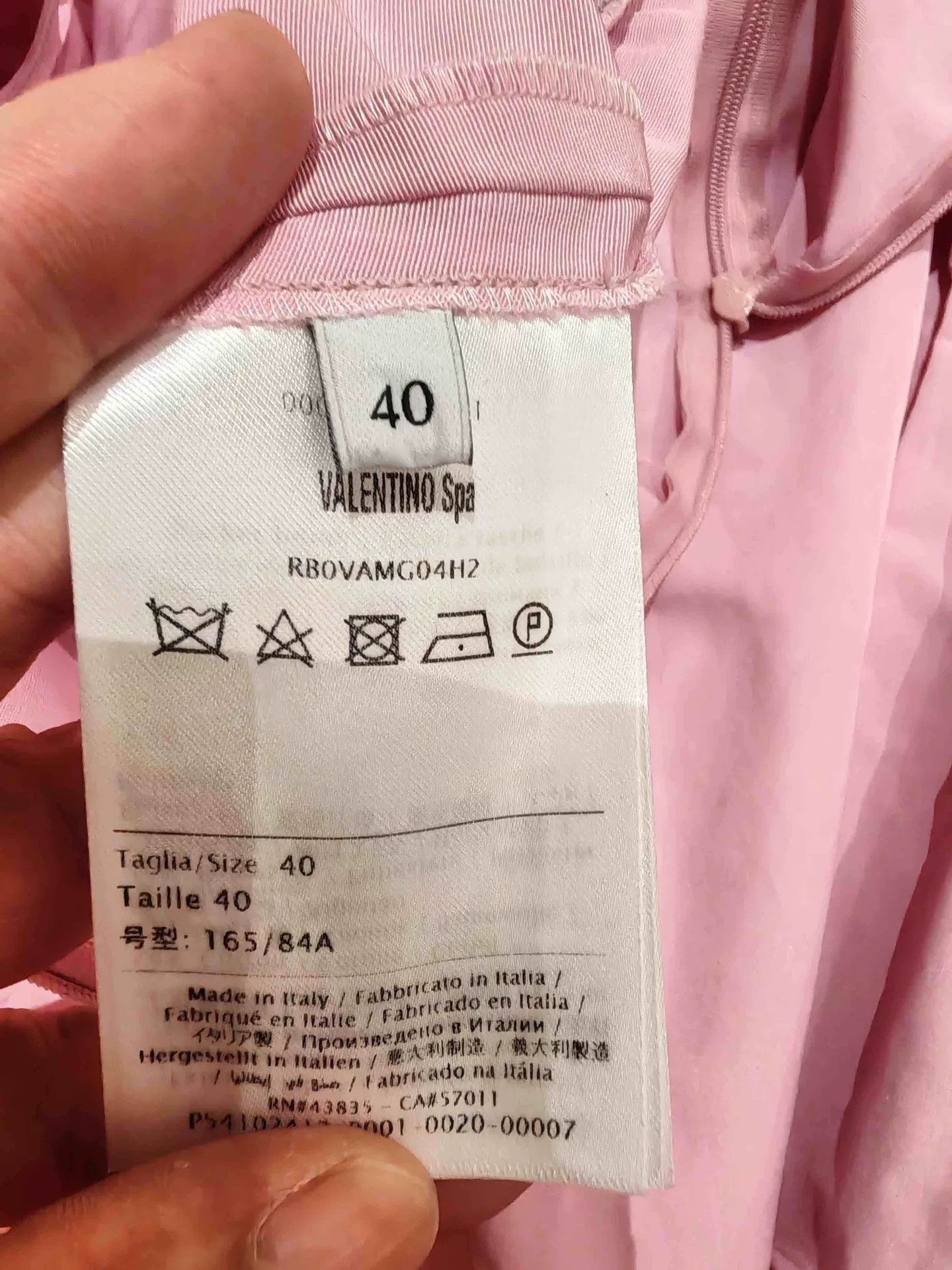 Valentino Valentino Pink Runway Style Dress Size S / US 4 / IT 40 - 4 Thumbnail