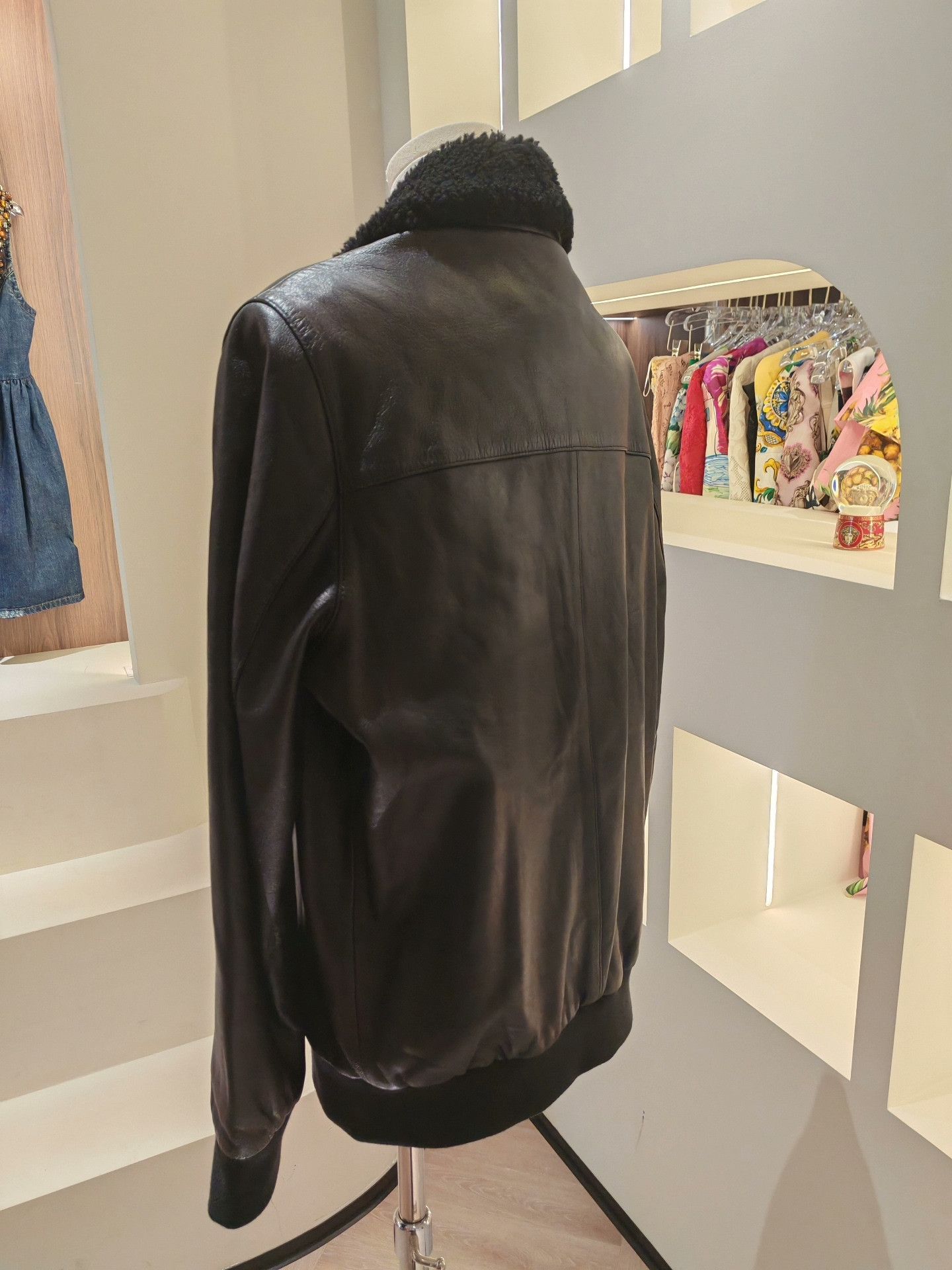 Givenchy Givenchy Pilot Leather Jacket S Size US S / EU 44-46 / 1 - 2 Thumbnail