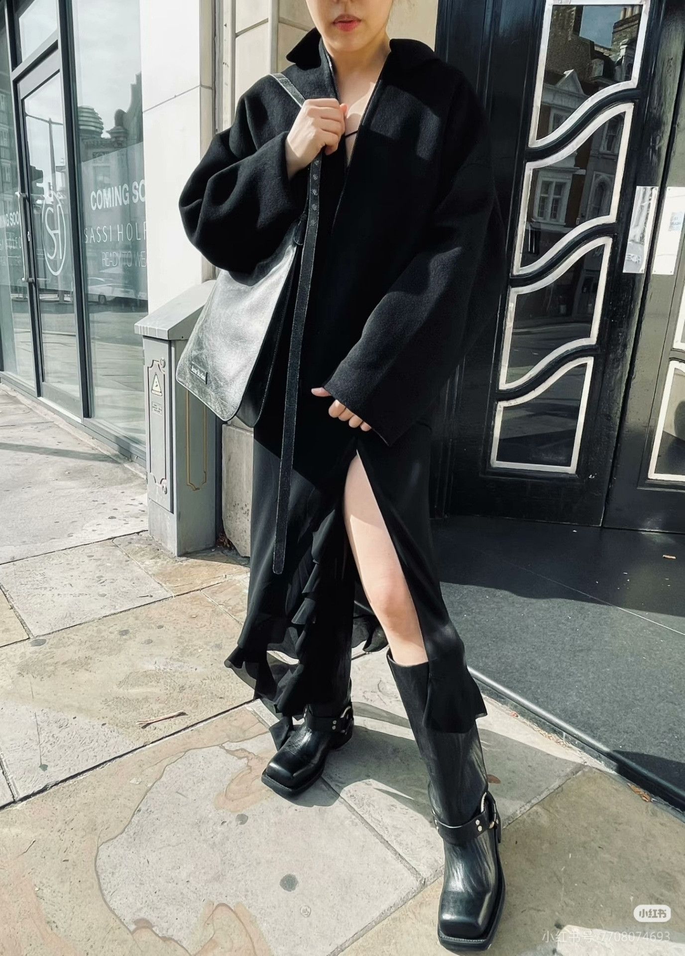 Acne Studios Acne Studios Women's Square-Toe Biker Boots Size US 4 / IT 34 - 9 Thumbnail