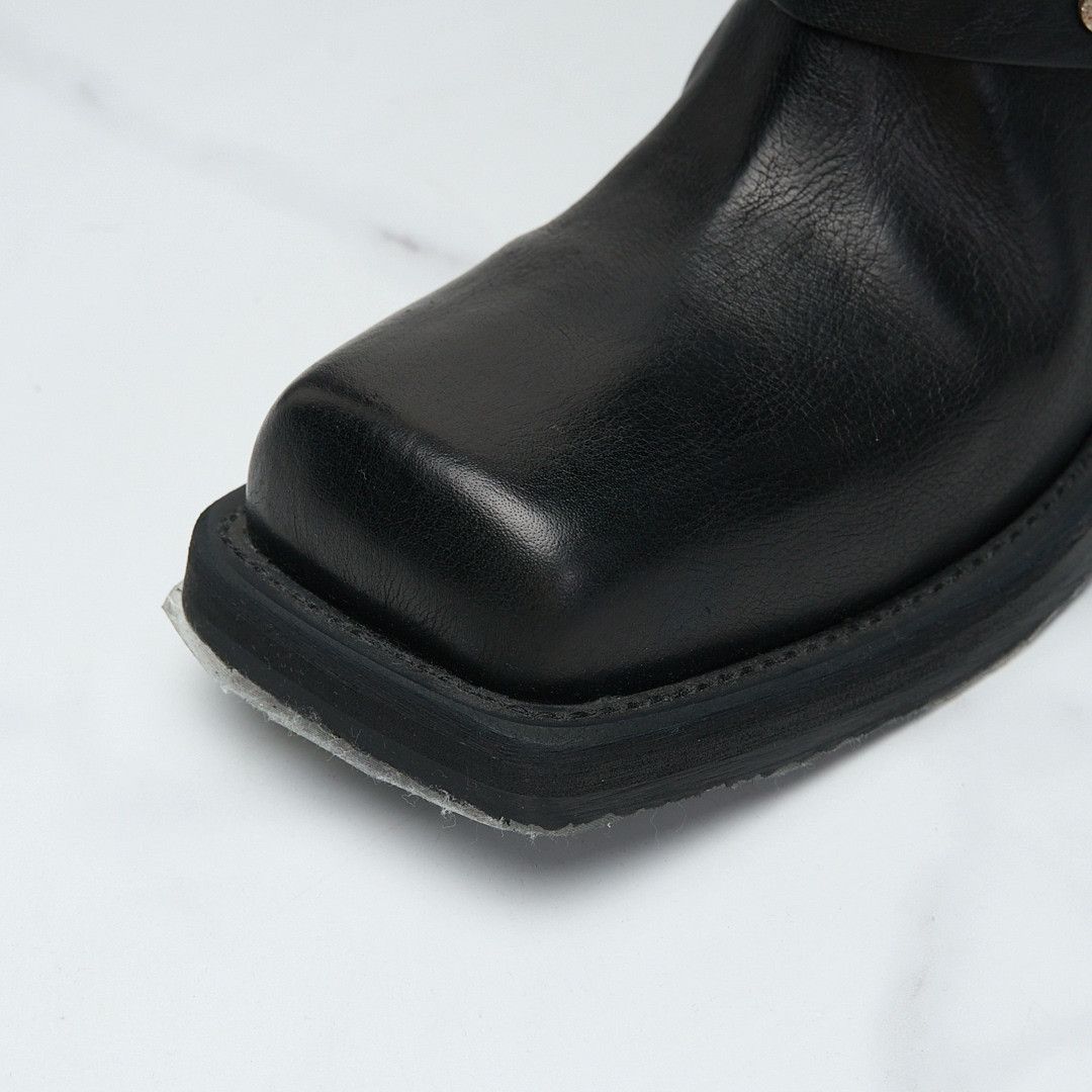 Acne Studios Acne Studios Women's Square-Toe Biker Boots Size US 4 / IT 34 - 4 Thumbnail