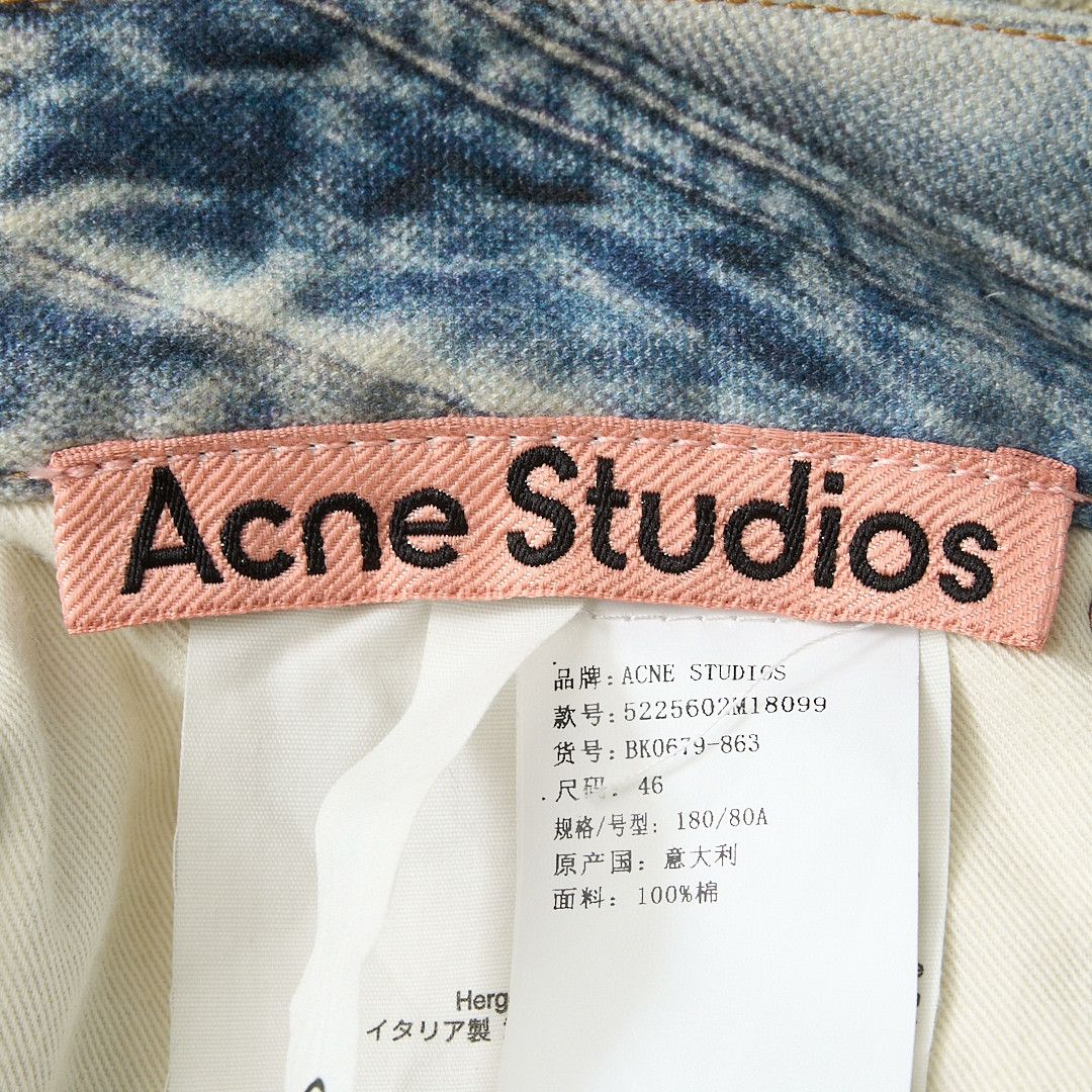 Acne Studios Acne Studios 3D Graffiti Distressed Jeans Size US 30 / EU 46 - 5 Thumbnail