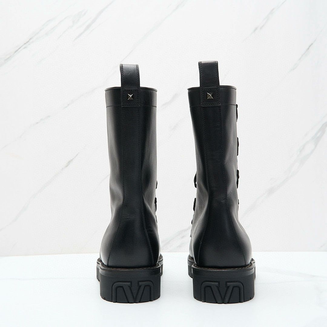 Valentino Valentino Men's Classic Martin Boots Size US 9.5 / EU 42-43 - 6 Thumbnail